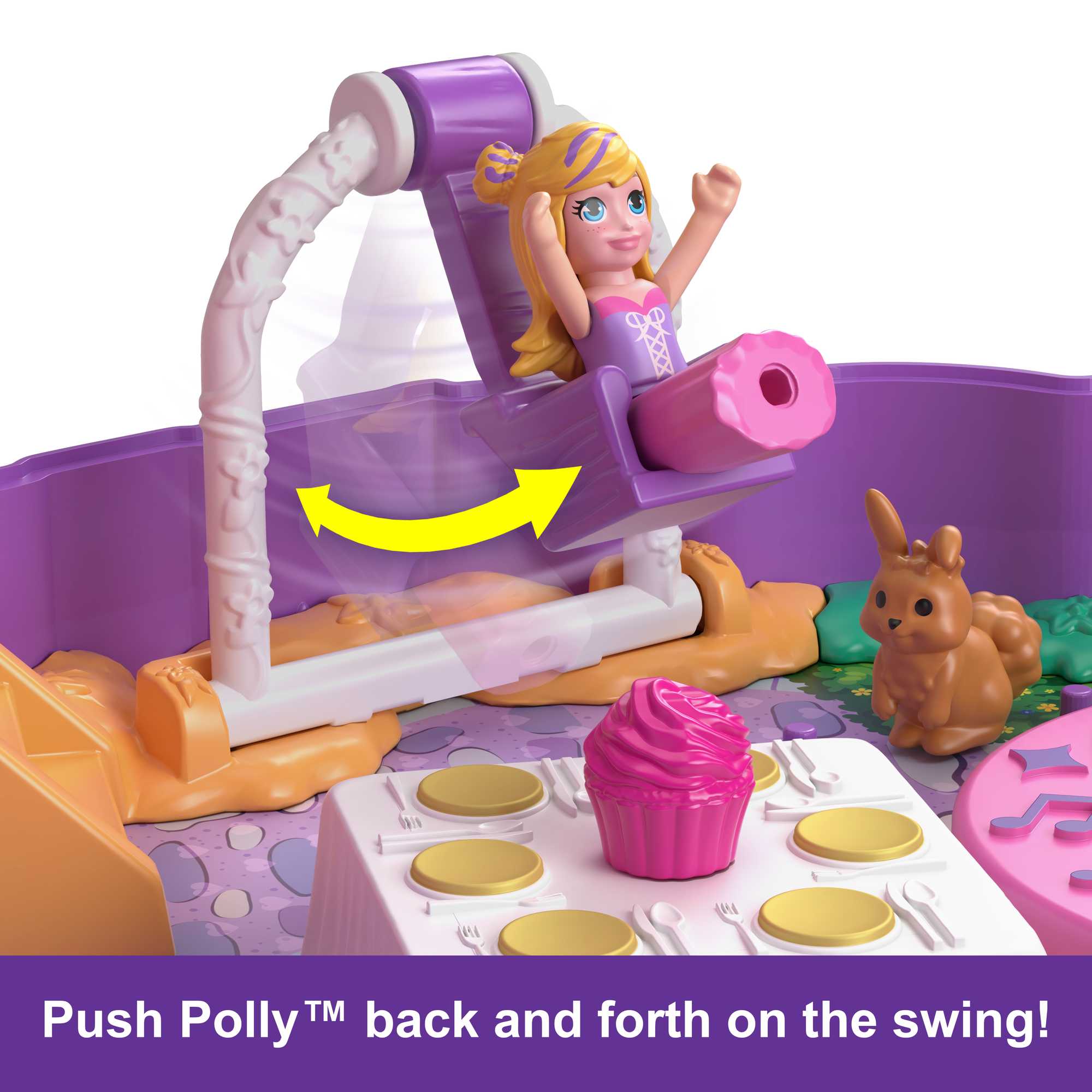 Polly Pocket Something Sweet Cupcake Compact - Image 7