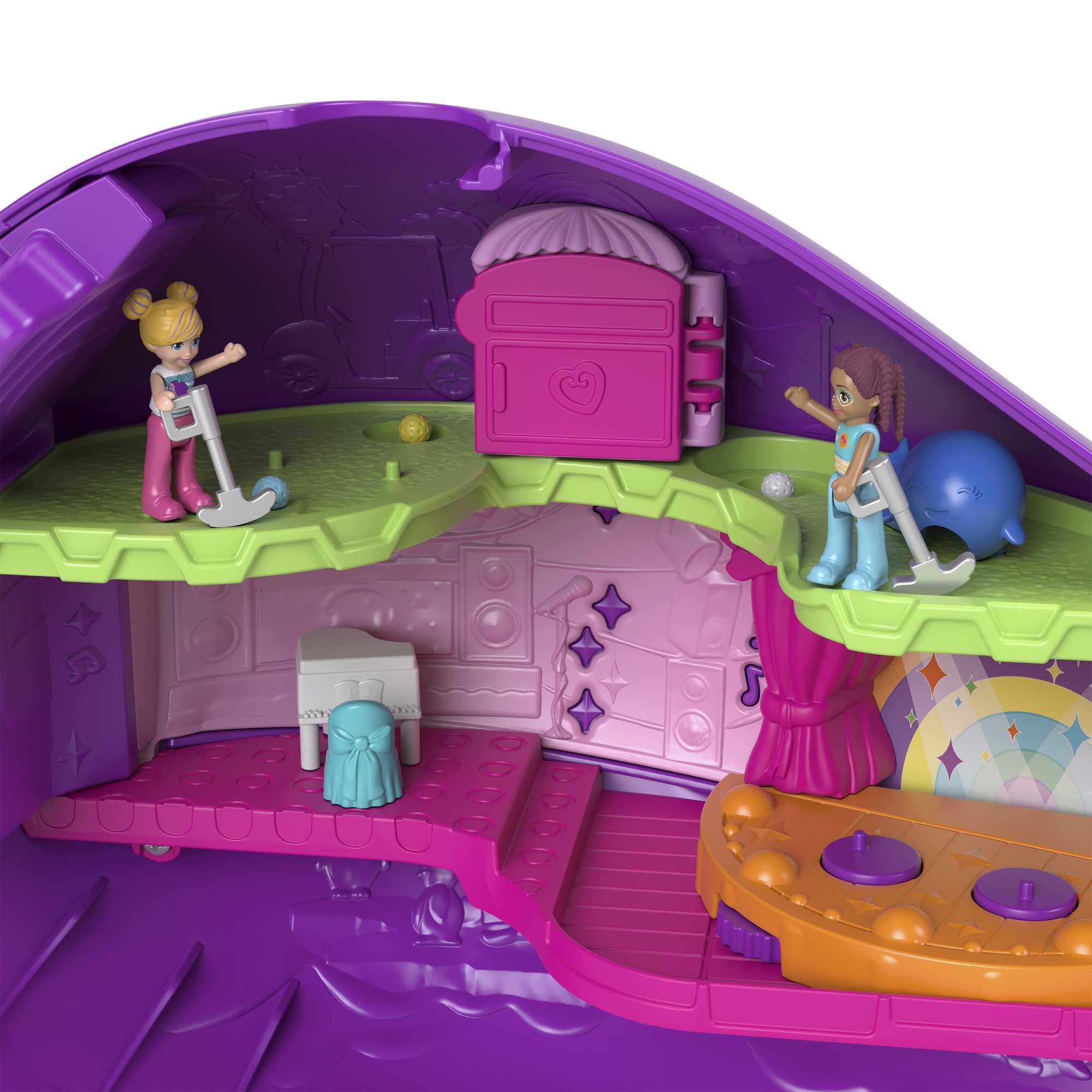 Polly Pocket Sparkle Cove Adventure Narwhal Adventurer Boat - Image 4