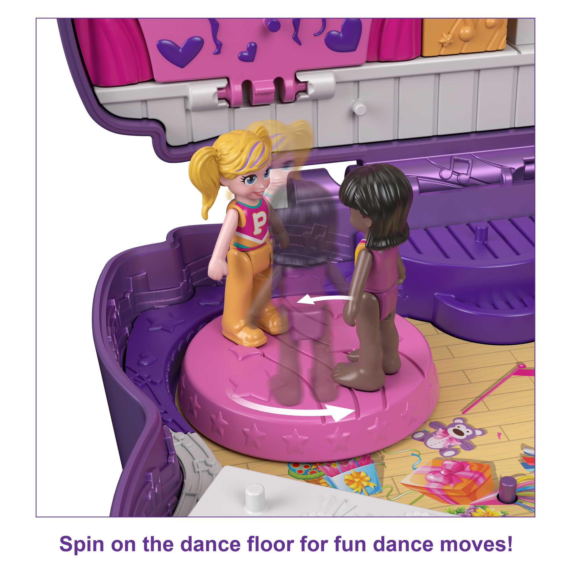 Polly Pocket Sparkle Stage Bow Compact - Image 2