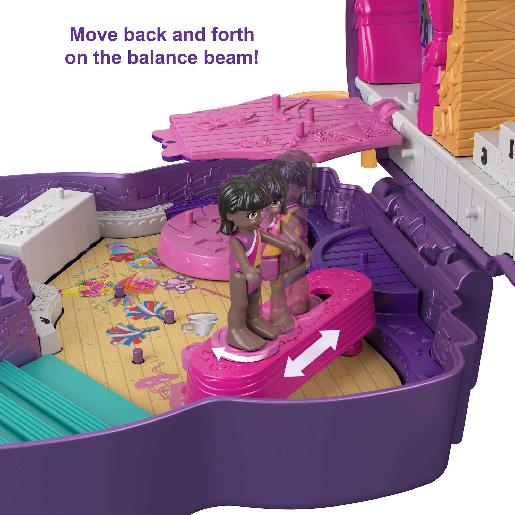 Polly Pocket Sparkle Stage Bow Compact - Image 4