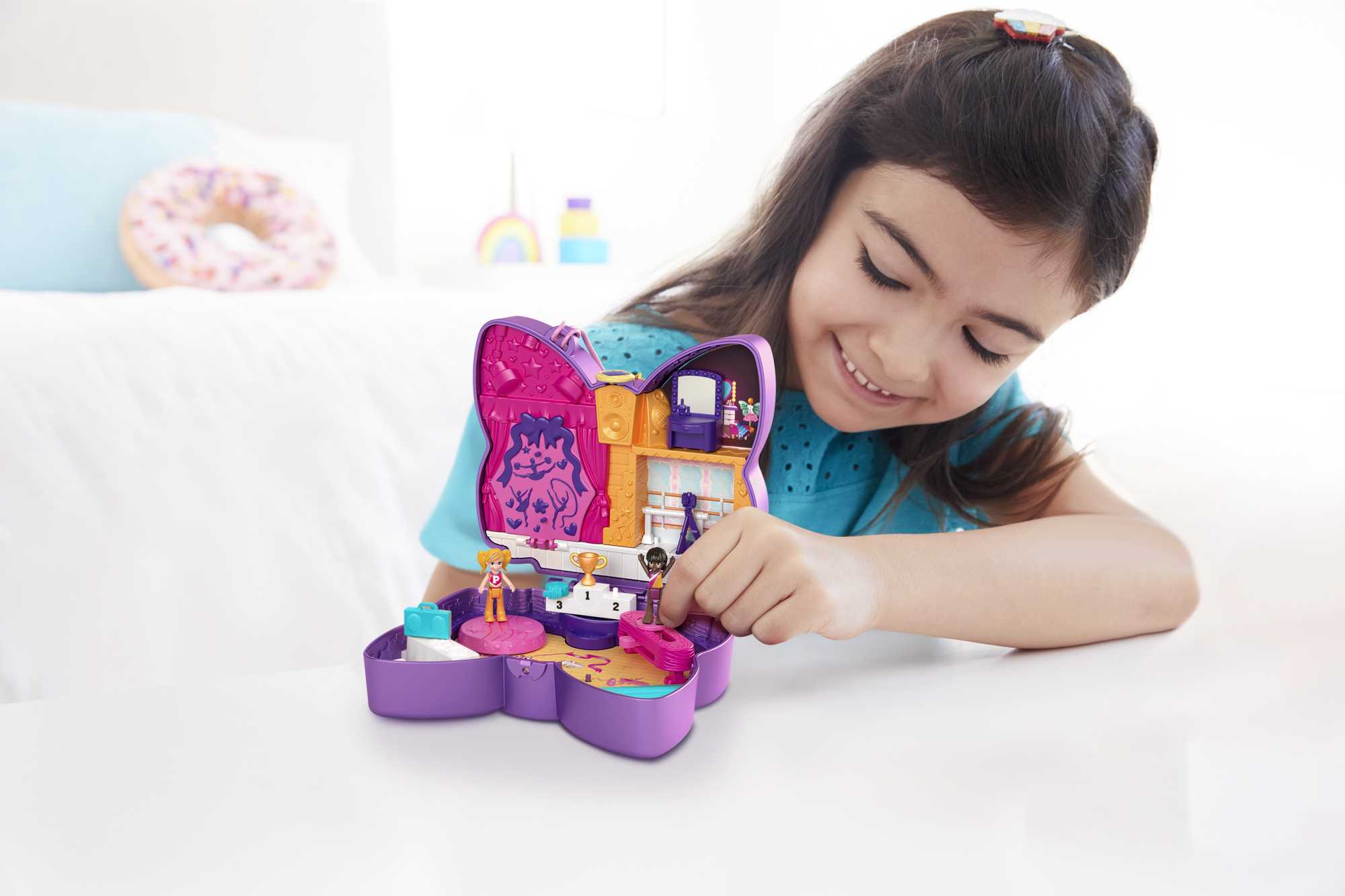 Polly Pocket Sparkle Stage Bow Compact - Image 8