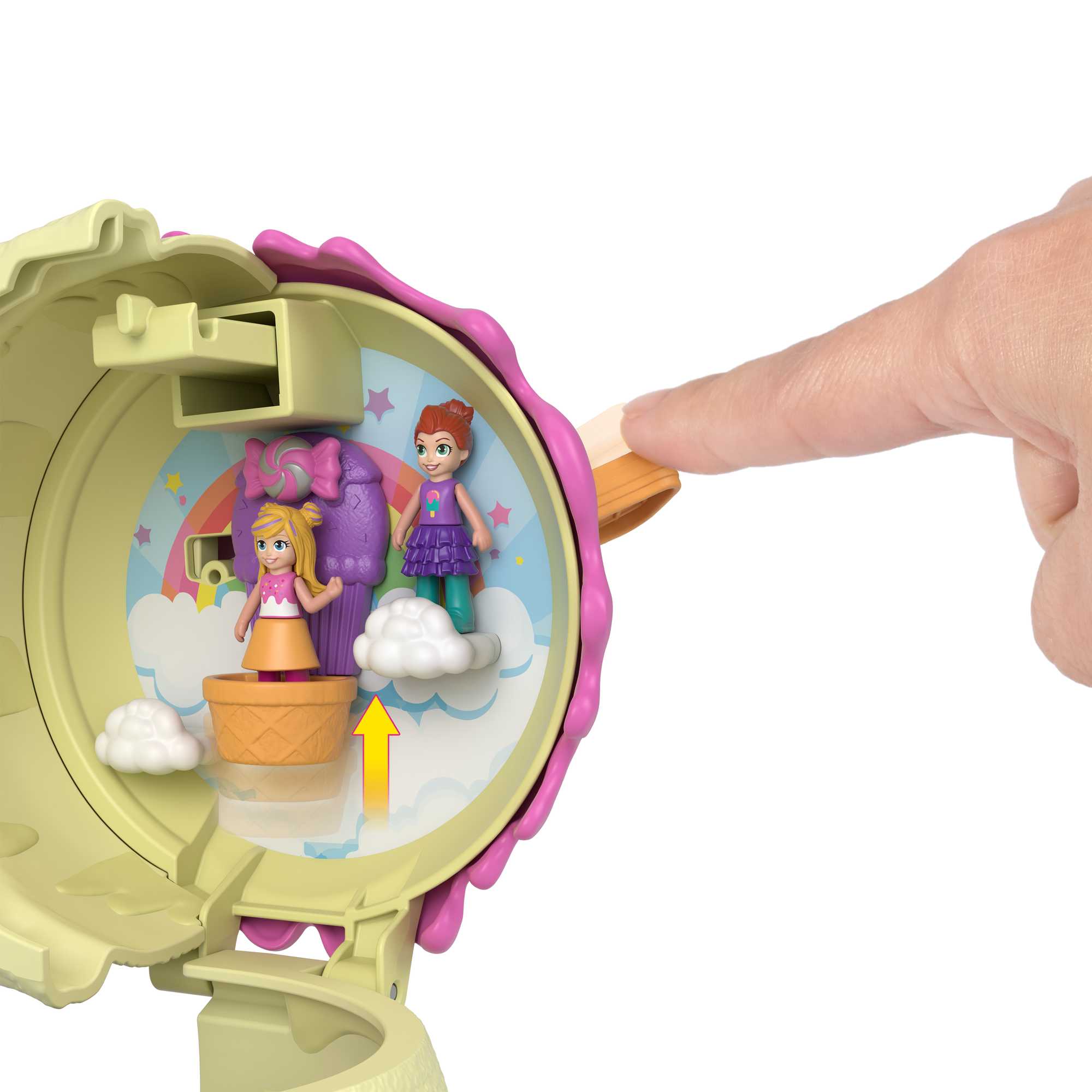 Polly Pocket Spin ‘n Surprise Compact Playset - Image 4