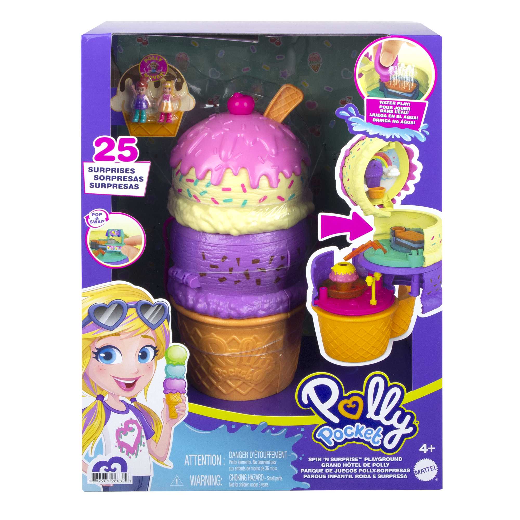 Polly Pocket Spin ‘n Surprise Compact Playset - Image 6