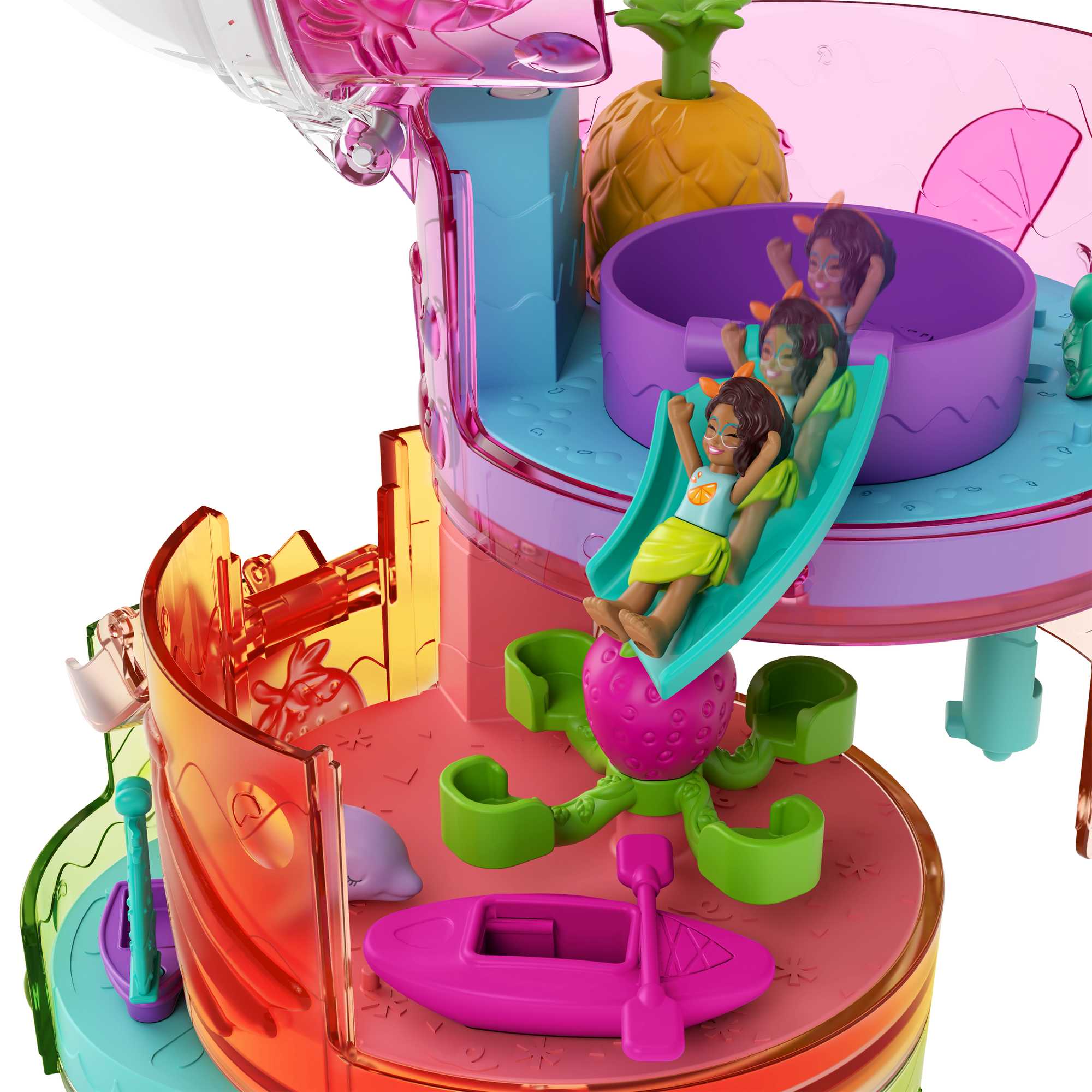 Polly Pocket Spin ‘n Surprise Waterpark Compact Playset - Image 4