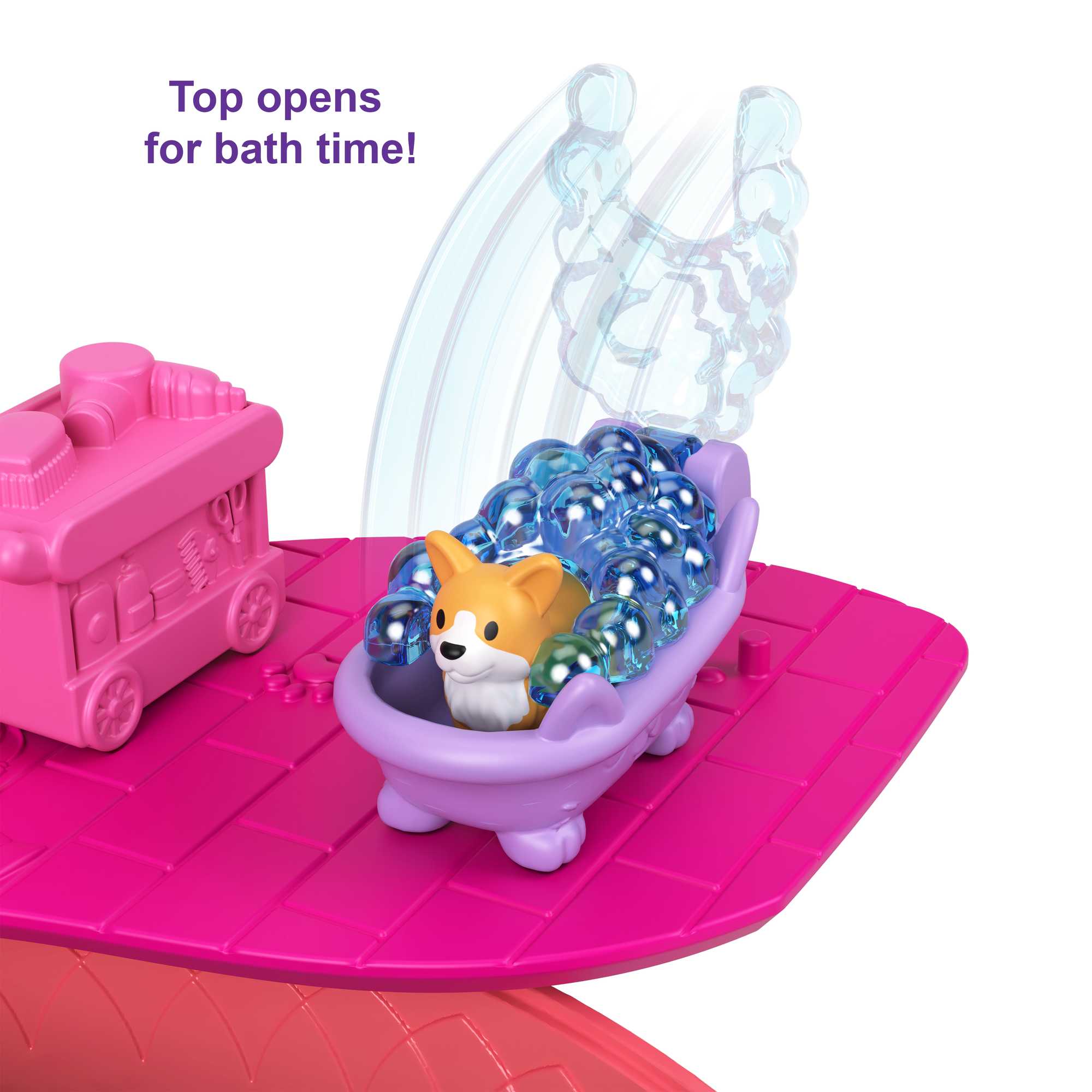 Polly Pocket Starring Shani Cuddly Cat Purse Compact - Image 7