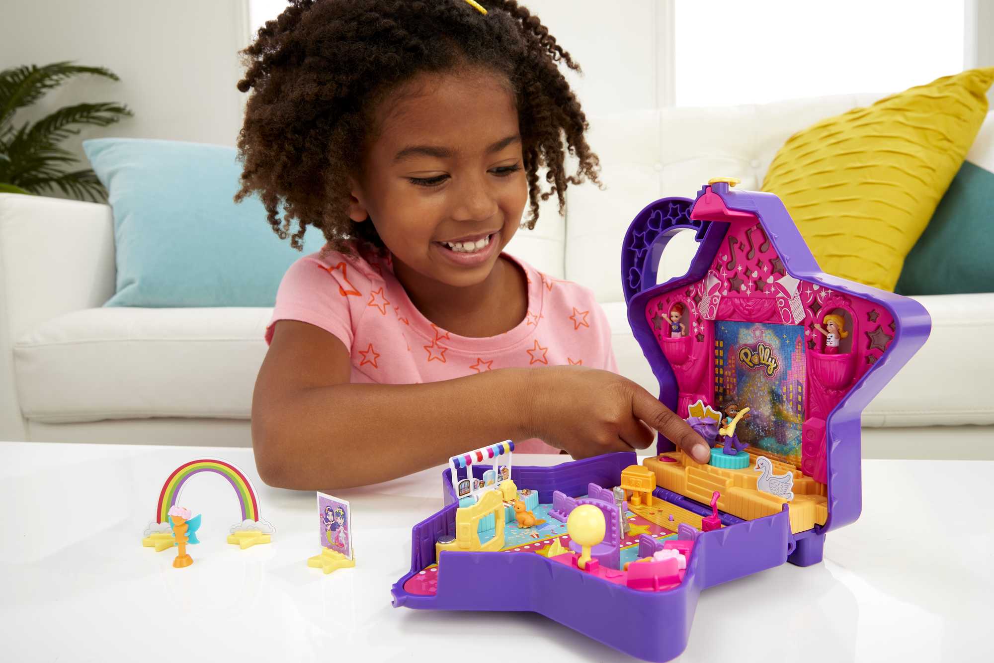 POLLY POCKET STARRING SHANI Talent Show Compact - Image 2