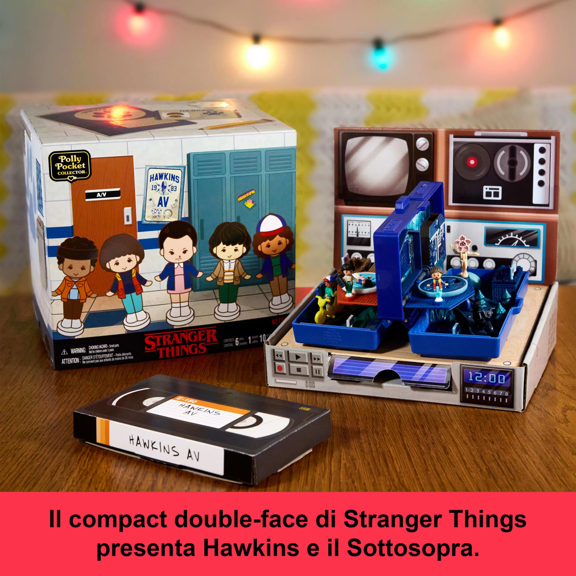 Polly Pocket Stranger Things, Cofanetto Da Collezione, Bambole in Edizione Speciale E Playset - Image 2