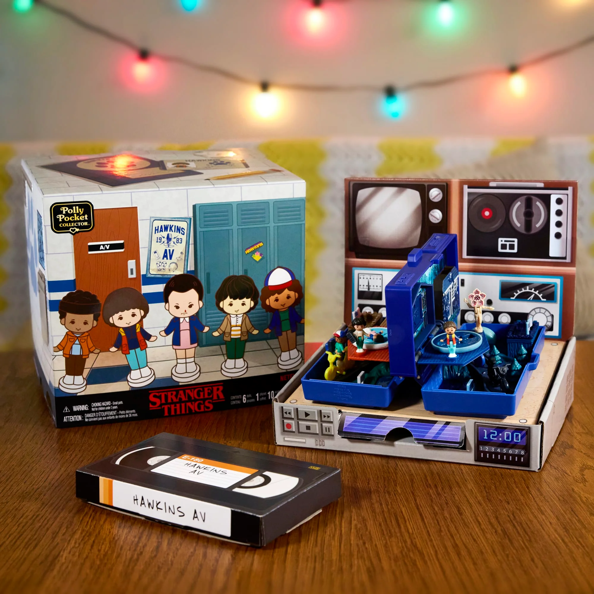 Estuche Stranger Things De Polly Pocket Para Coleccionistas, Muñecos Y Conjunto De Juego De Edición Especial - Image 2