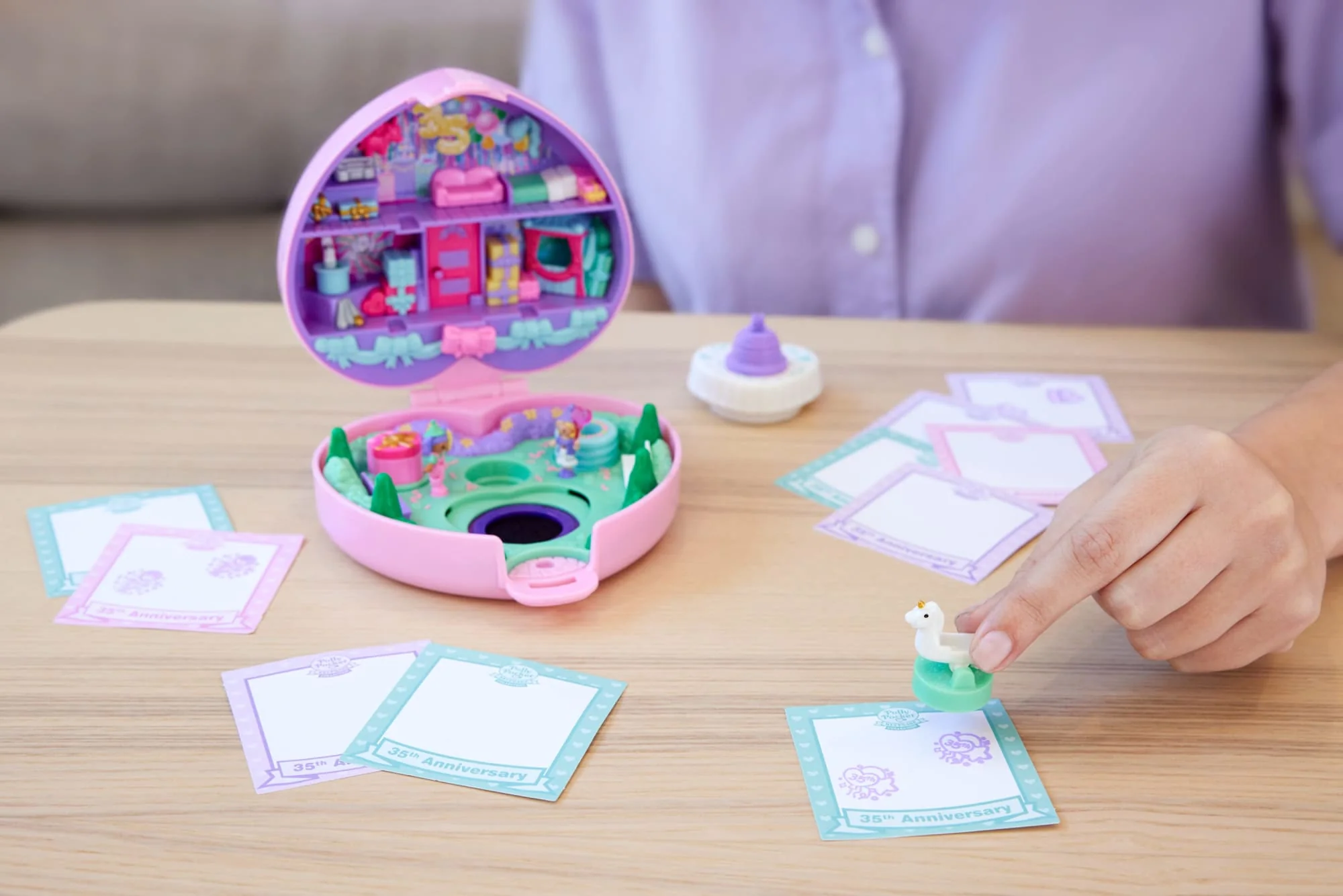 Polly Pocket-Tampon 35Ème Anniversaire-Coffret Collector Avec Poupées - Image 5