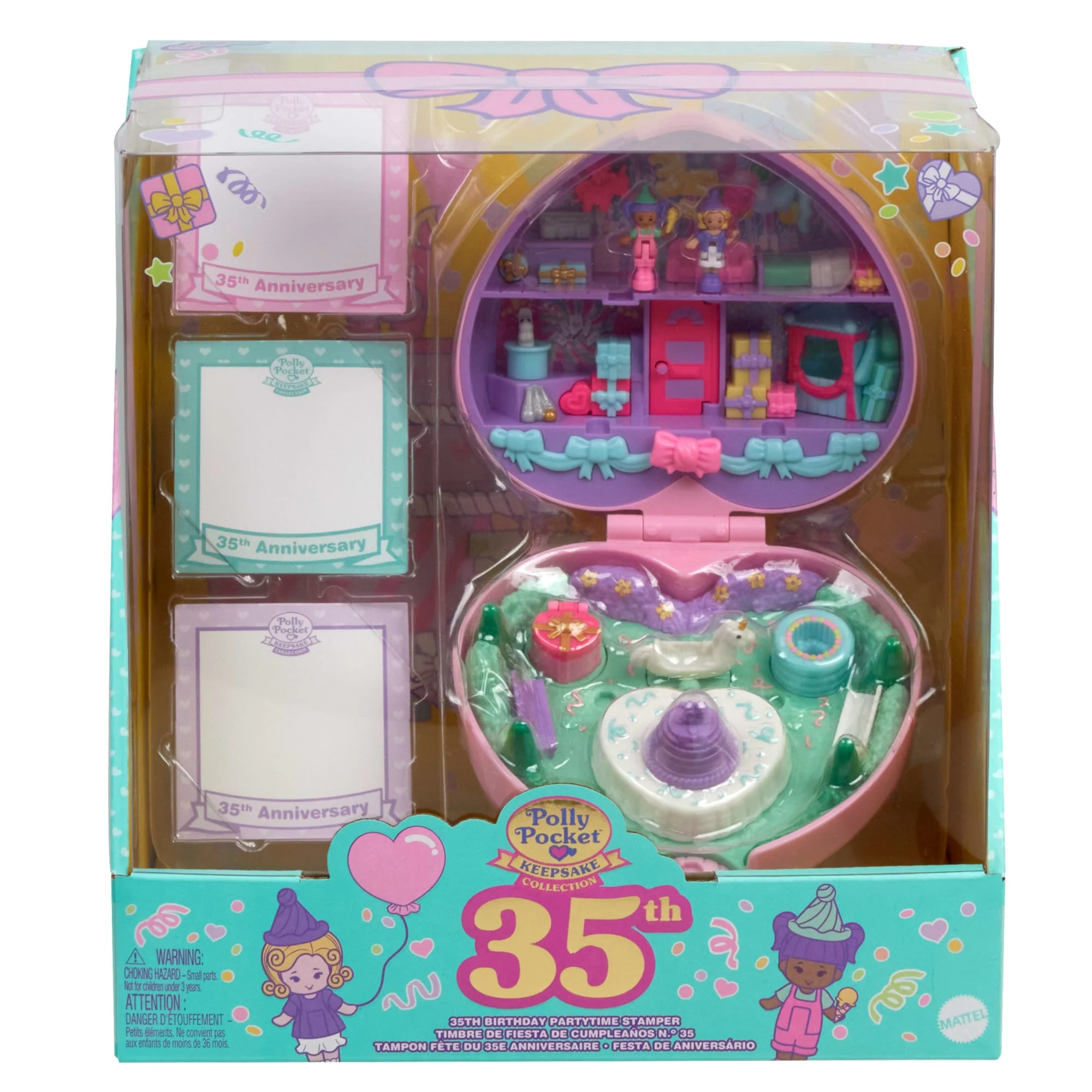 Polly Pocket-Tampon 35Ème Anniversaire-Coffret Collector Avec Poupées - Image 6