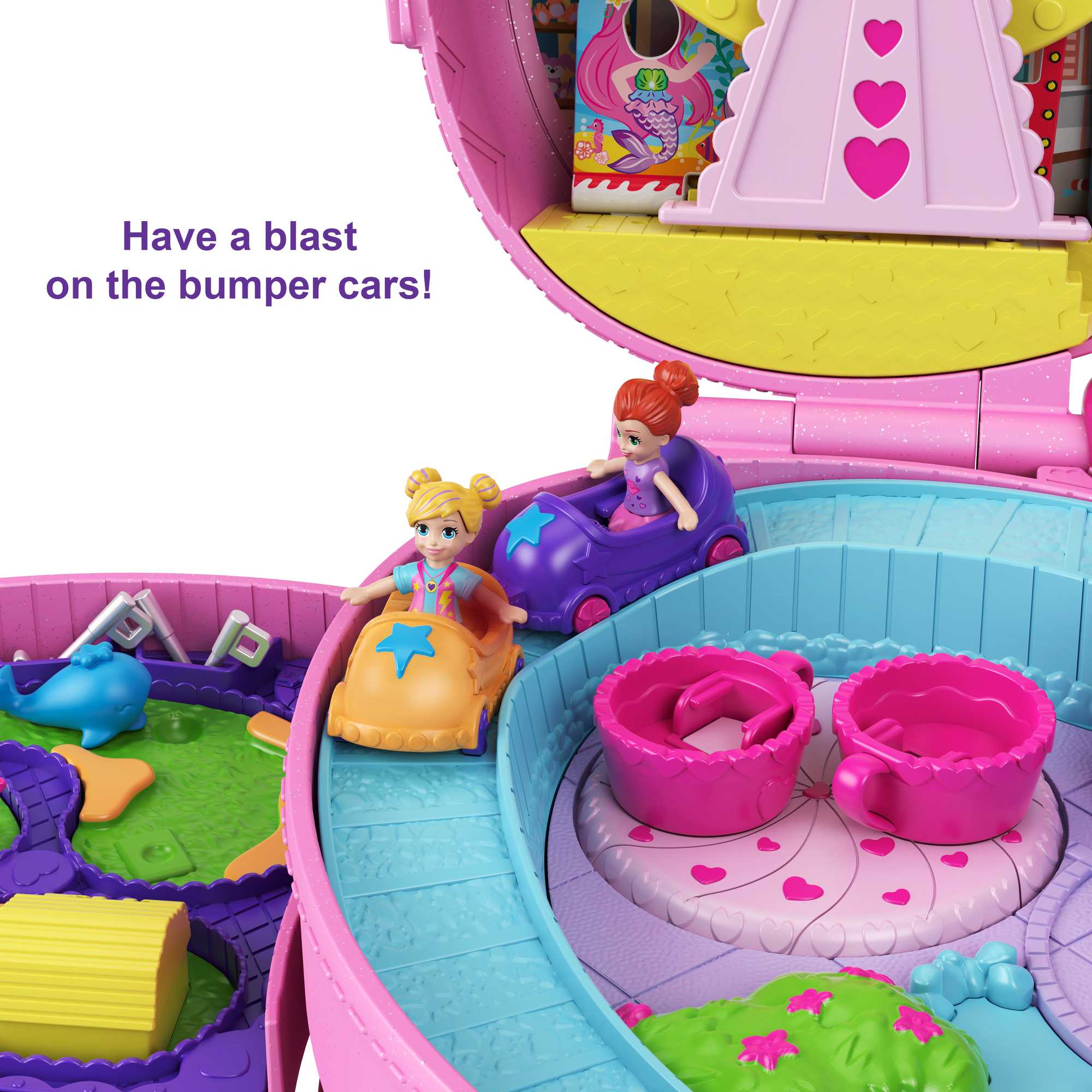 Polly Pocket Tiny Is Mighty Theme Park Backpack Compact - Image 4