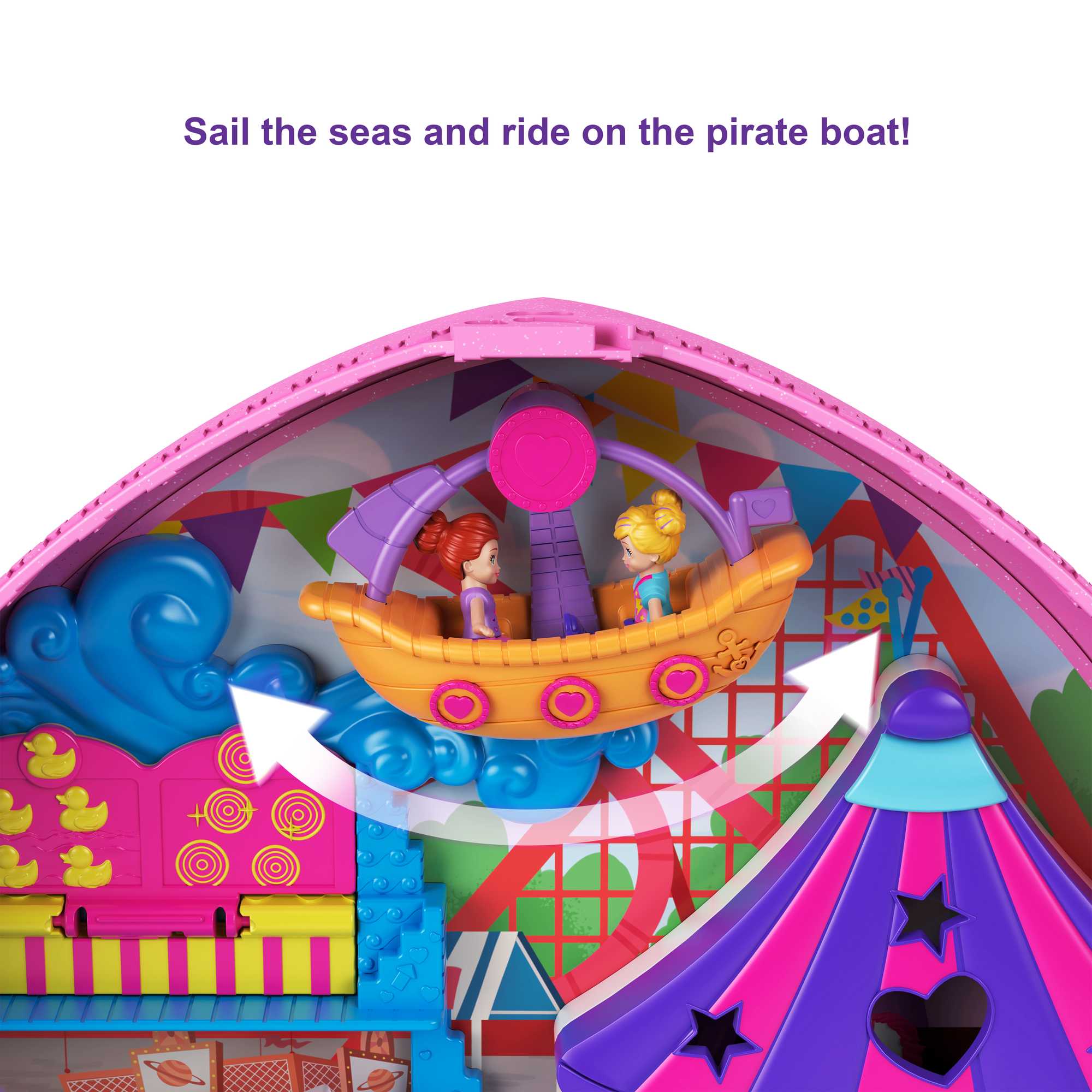 Polly Pocket Tiny Is Mighty Theme Park Backpack Compact - Image 5