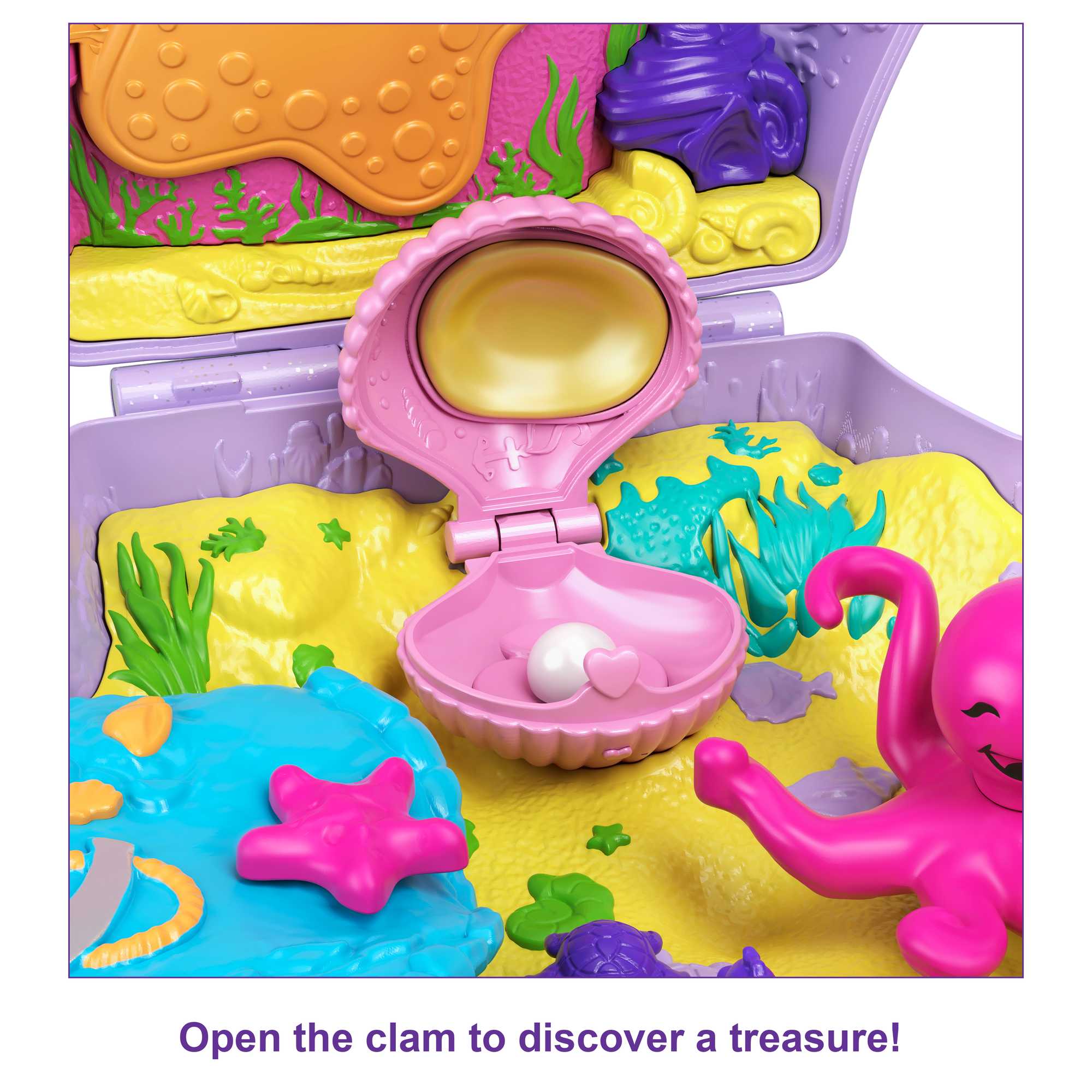 Polly Pocket Tiny Power Seashell Purse - Image 5