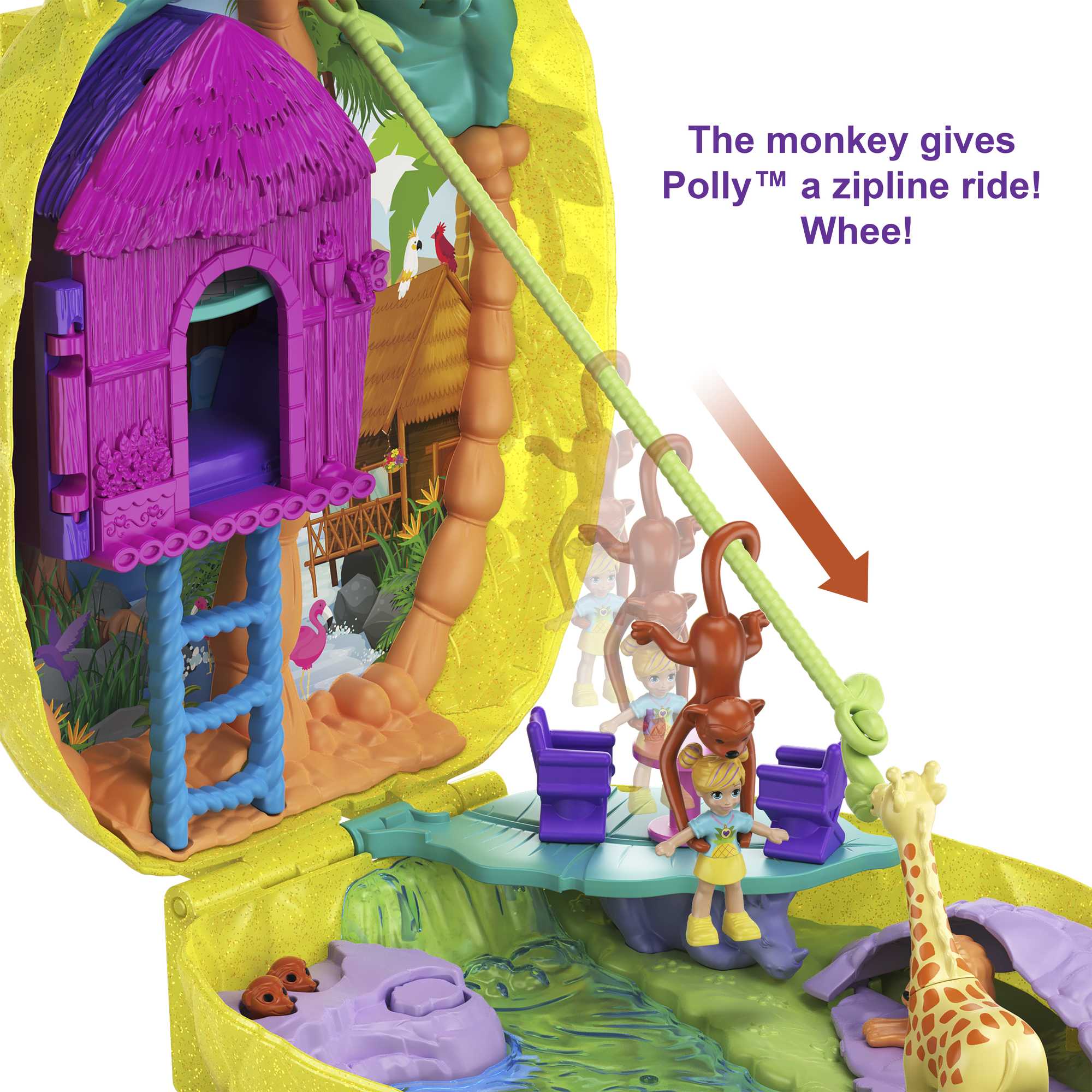 Polly Pocket Tropicool Pineapple Purse - Image 3