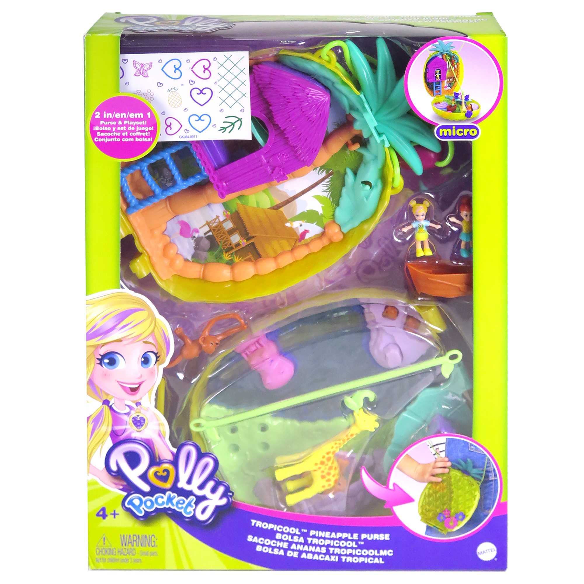 Polly Pocket Tropicool Pineapple Purse - Image 6
