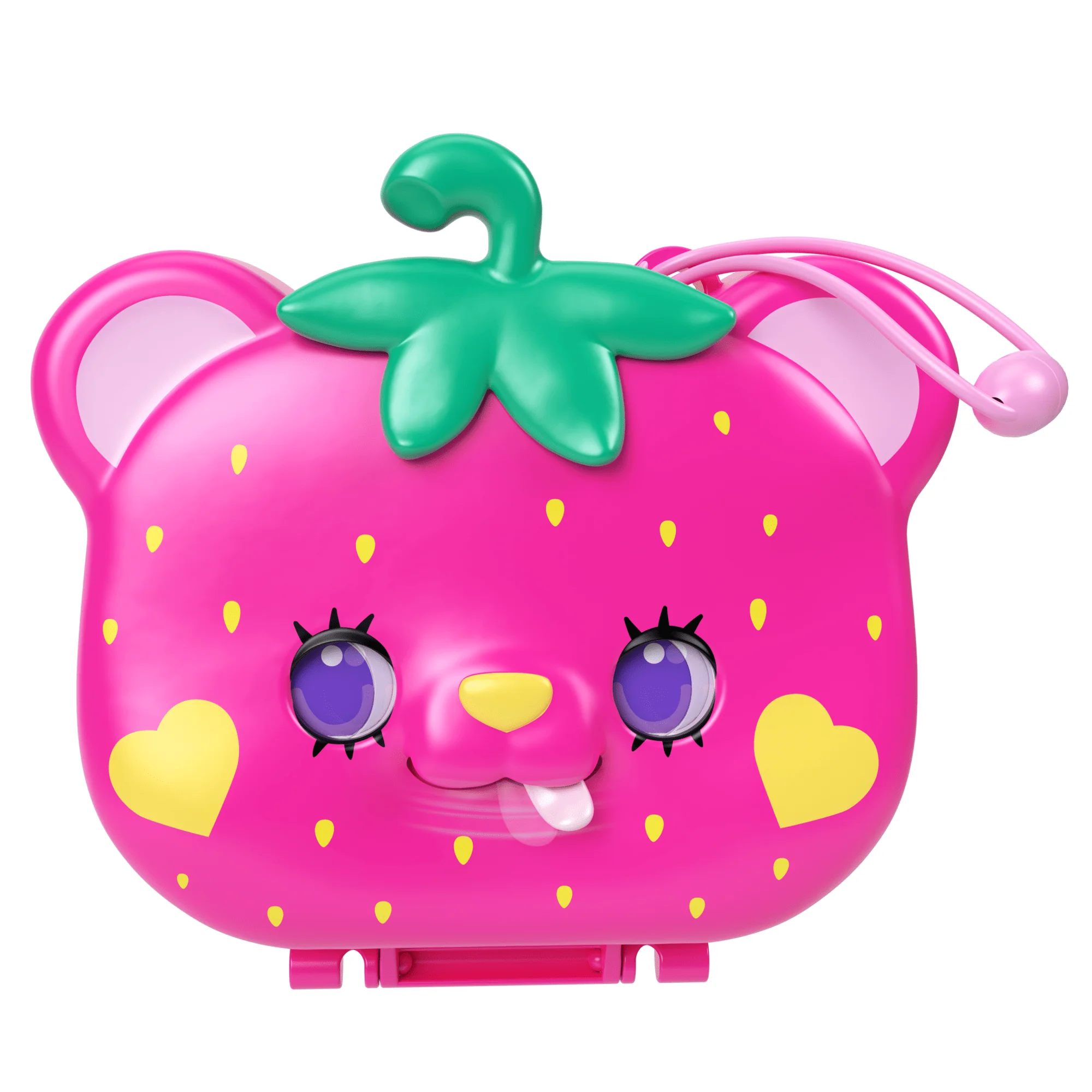 Polly Pocket Truskawkowy miś Zestaw kompaktowy - Image 3