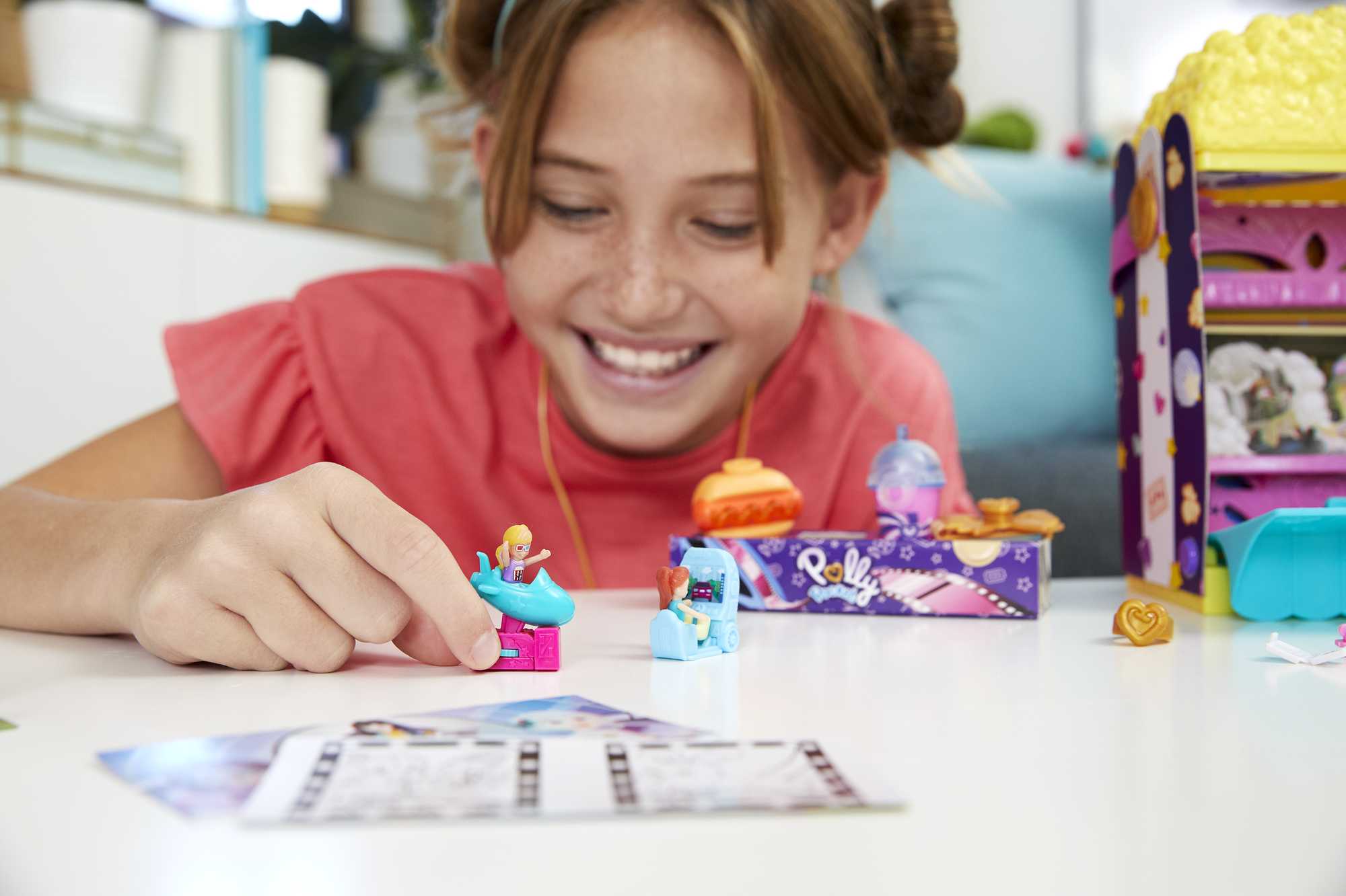 Polly Pocket Un-Box-It Popcorn Box Playset - Image 2