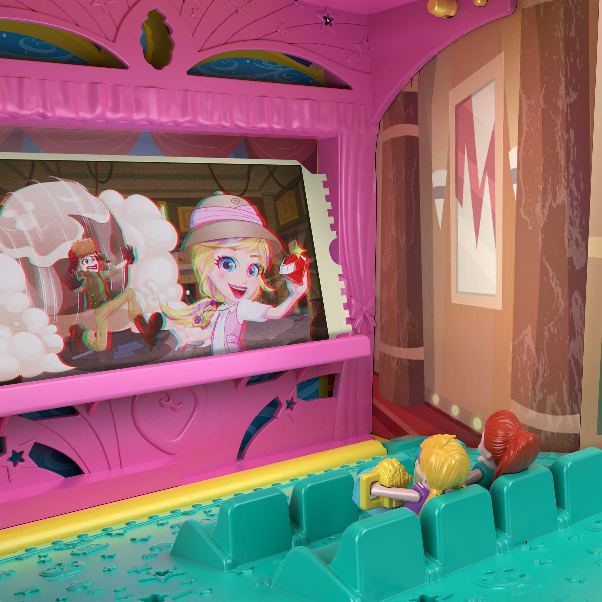 Polly Pocket Un-Box-It Popcorn Box Playset - Image 4
