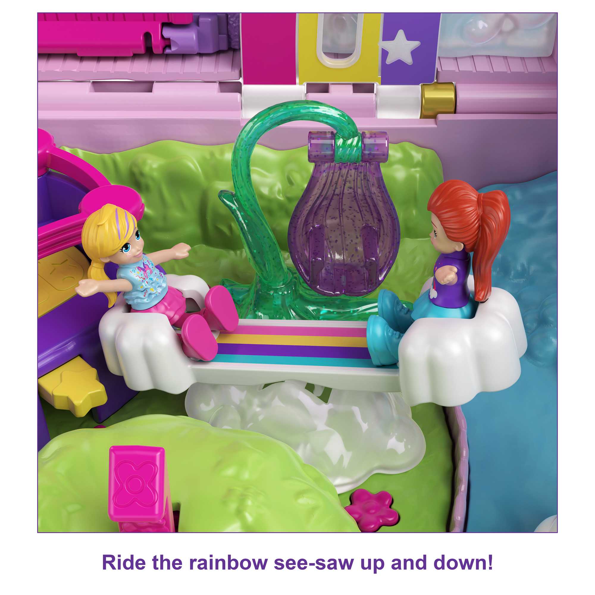 Polly Pocket Unicorn Party Playset - Image 7