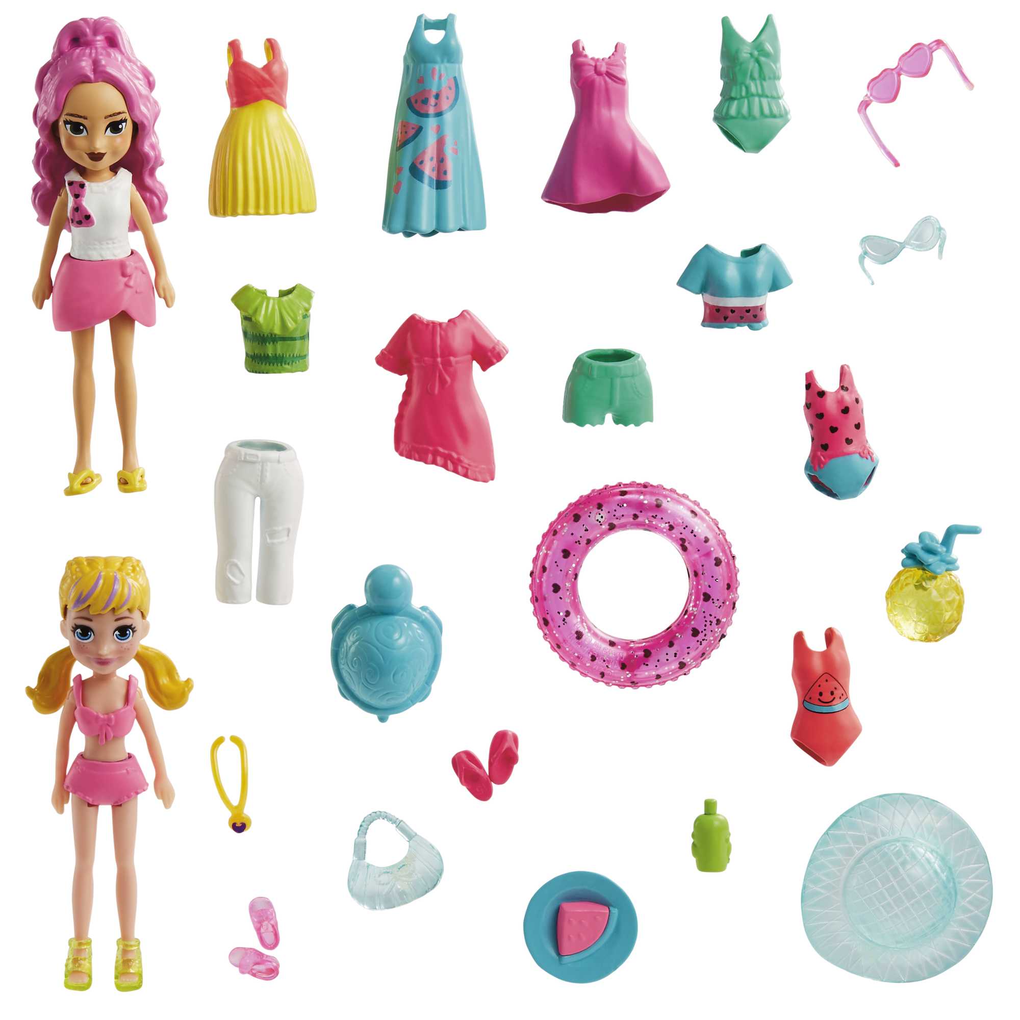 Polly Pocket ve Arkadaşları Farklı Moda Aksesuarları Oyun Setleri - Image 7