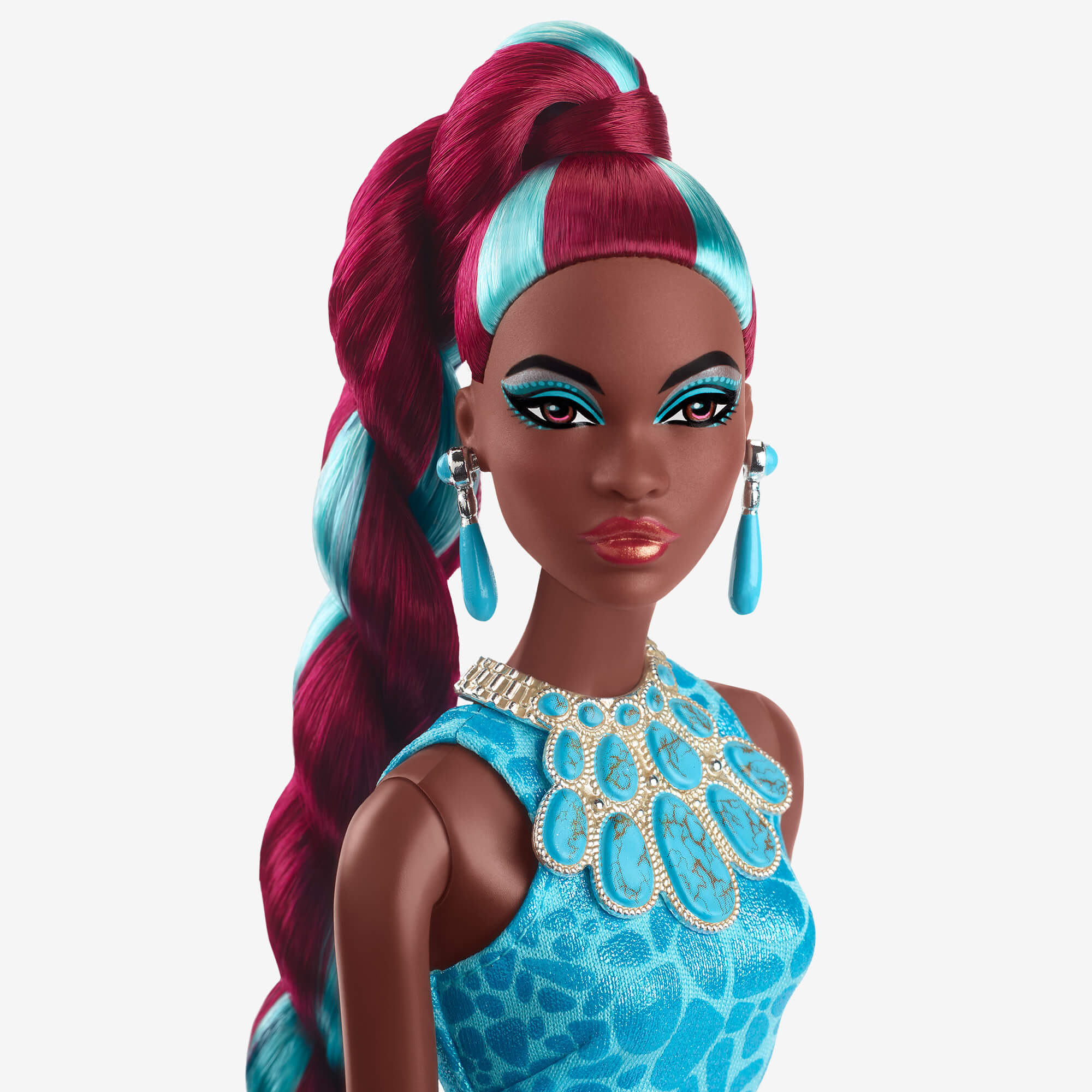 Poupée Barbie Collection Pierres Précieuses Turquoise - Image 12