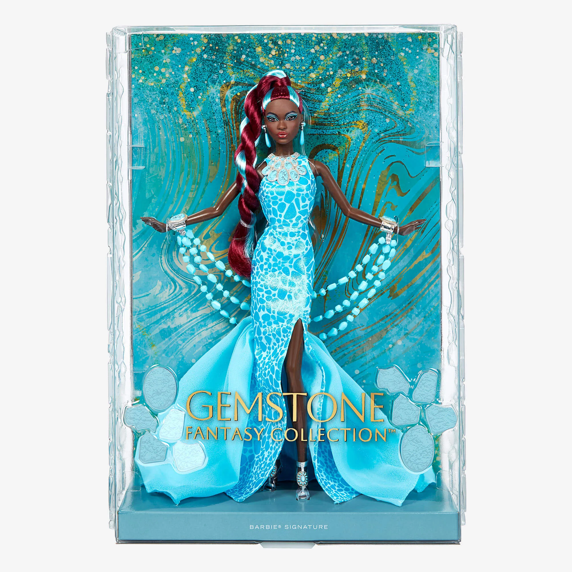 Poupée Barbie Collection Pierres Précieuses Turquoise - Image 15