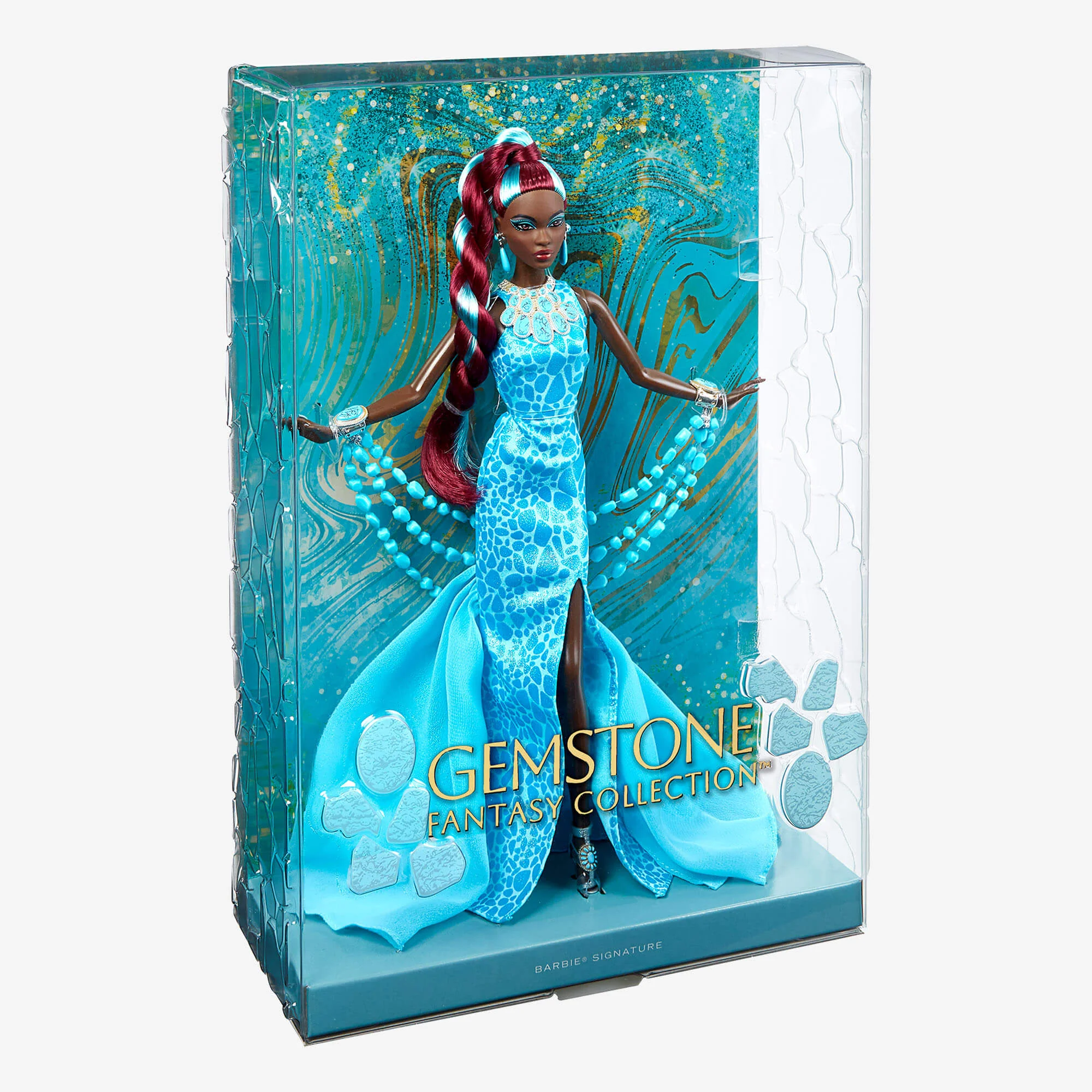 Poupée Barbie Collection Pierres Précieuses Turquoise - Image 16