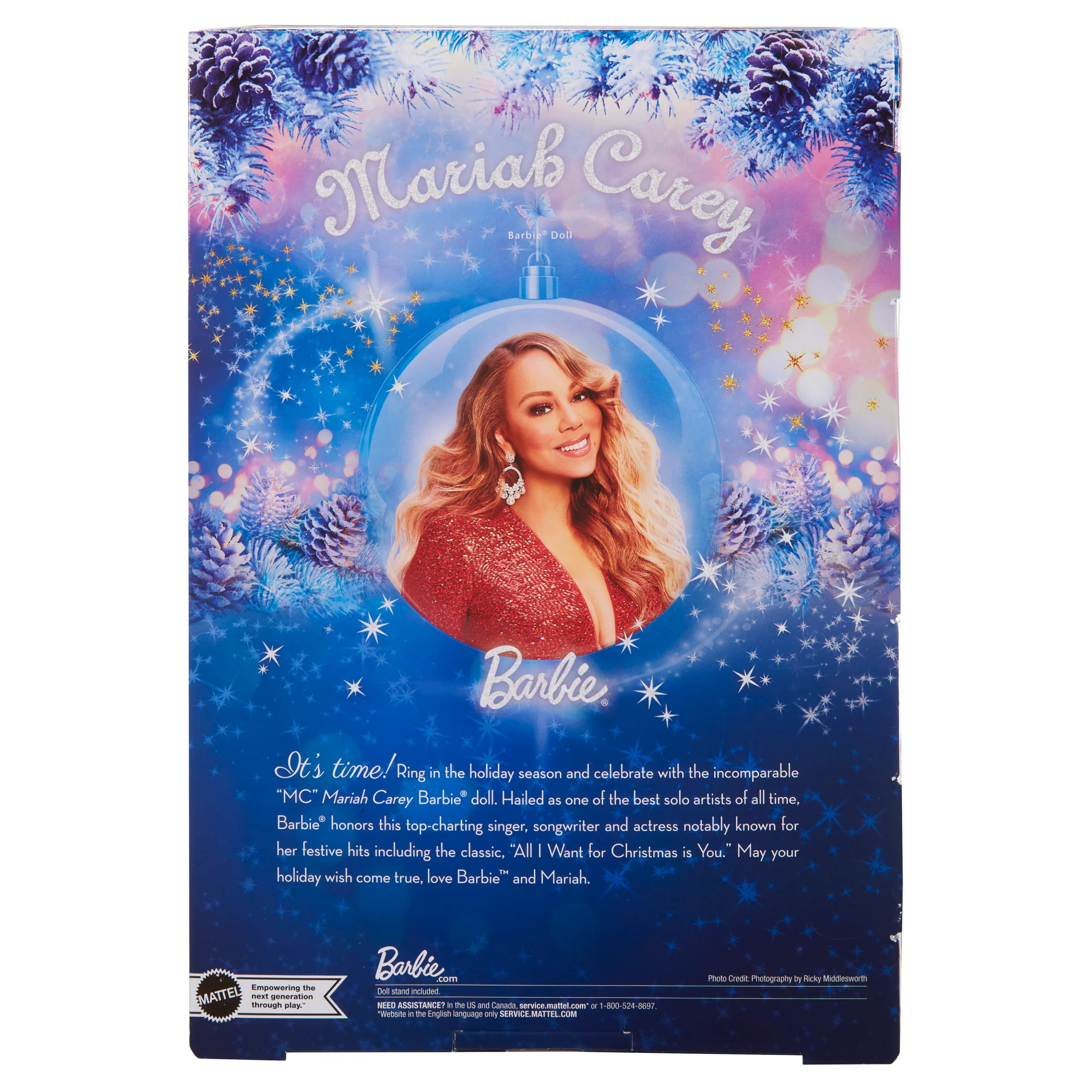Barbie-Poupée Barbie Mariah Carey-Poupée Pour Les Fêtes - Image 2