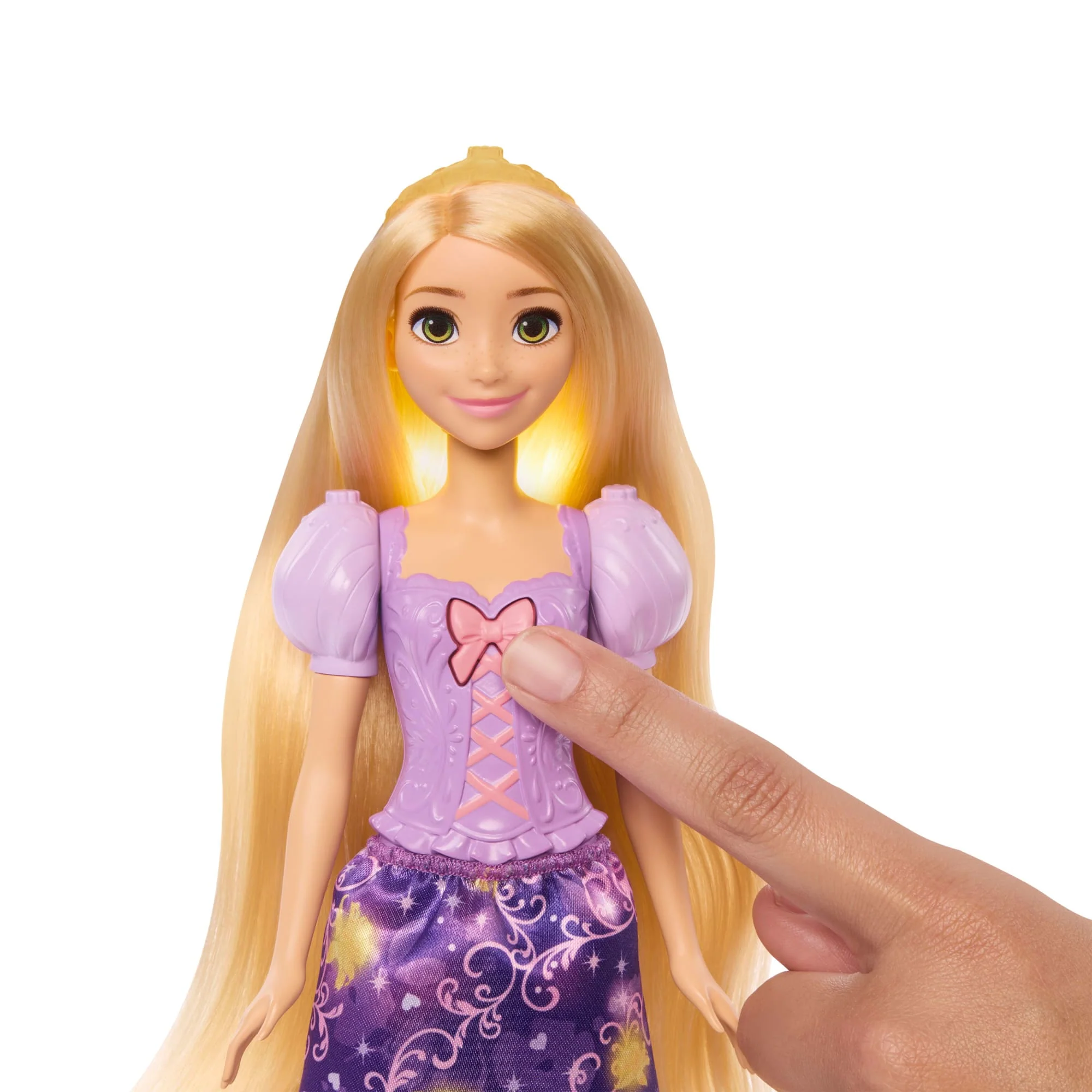 Princesse Disney-Poupée Raiponce Cheveux Magiques - Image 3