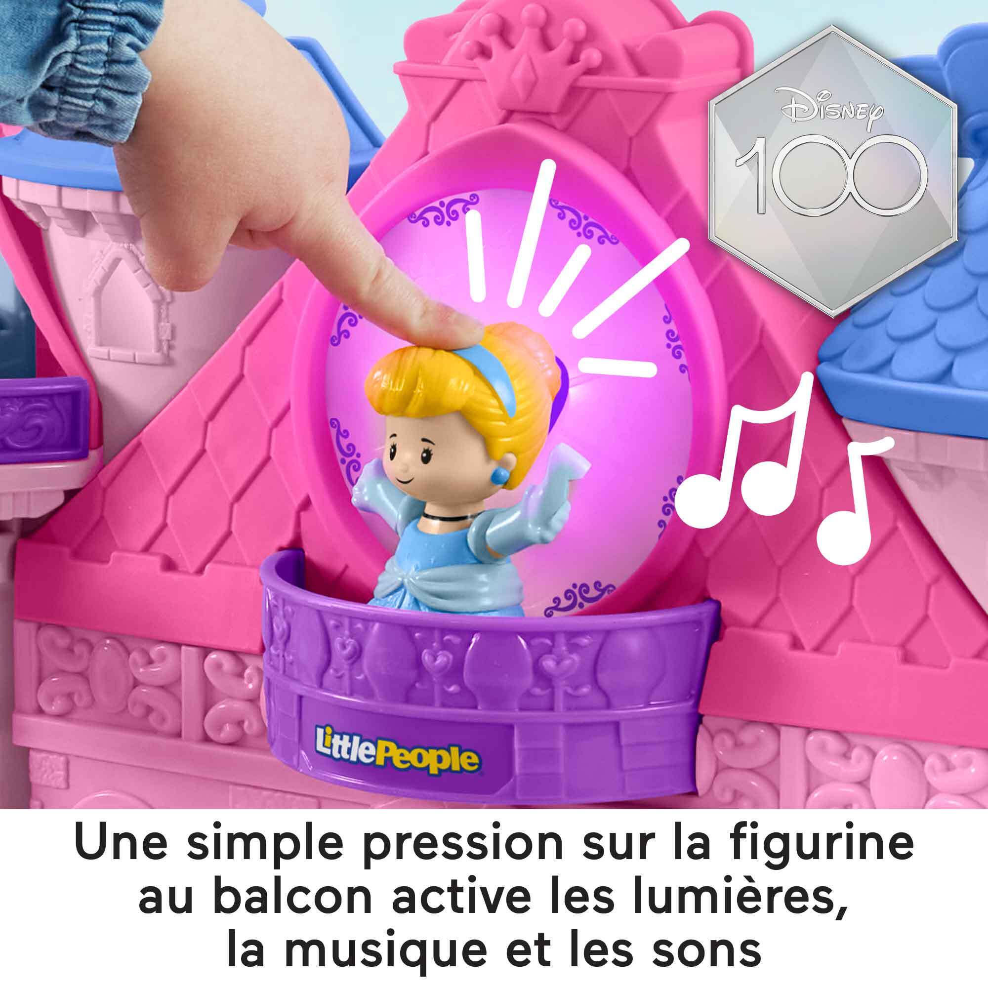 Princesses Disney – Château Dansant Aux Lumières Magiques Little People - Image 3