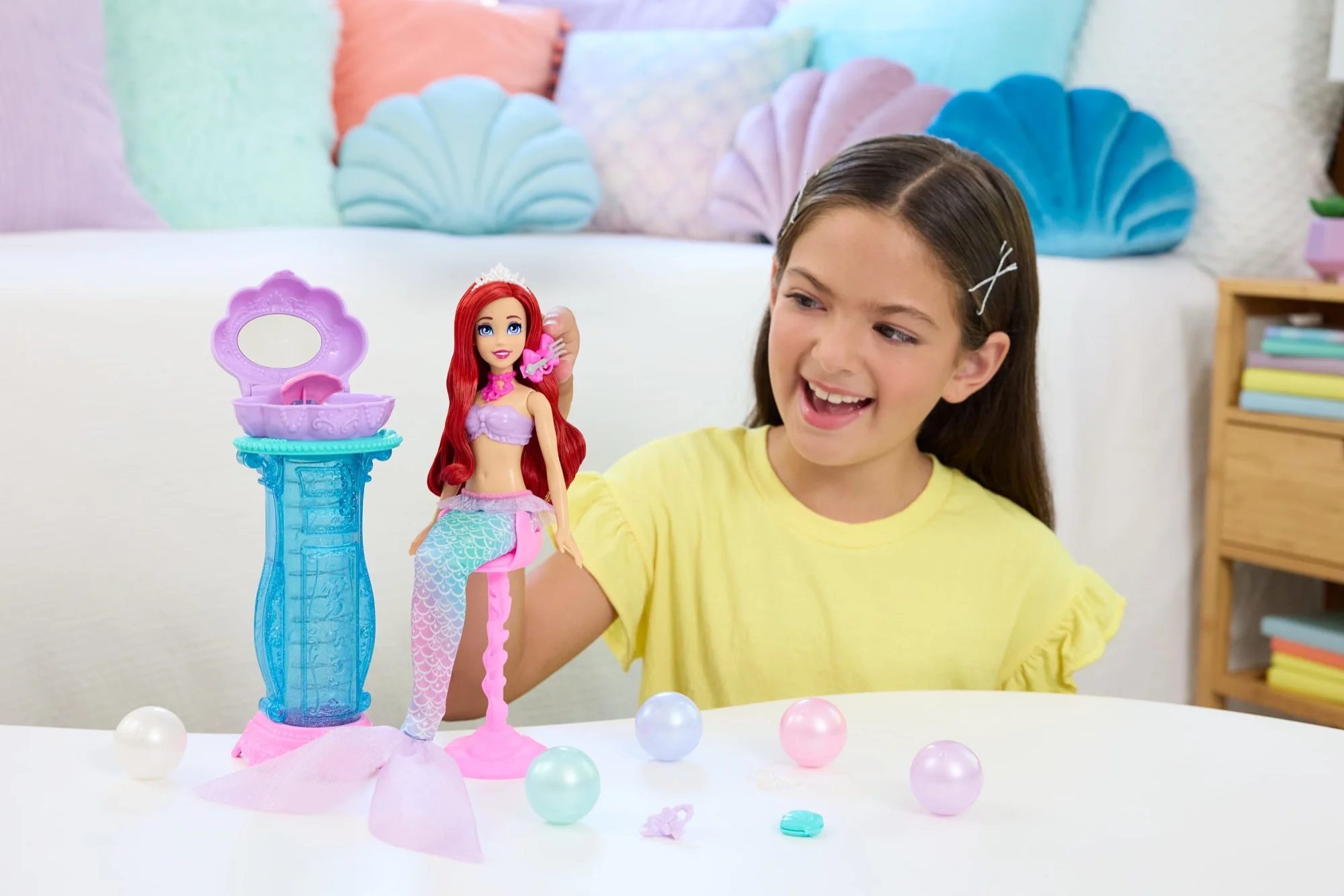 Princesses Disney-Ariel Secrets De Perle-Coffret Poupée Et 5 Surprises - Image 2