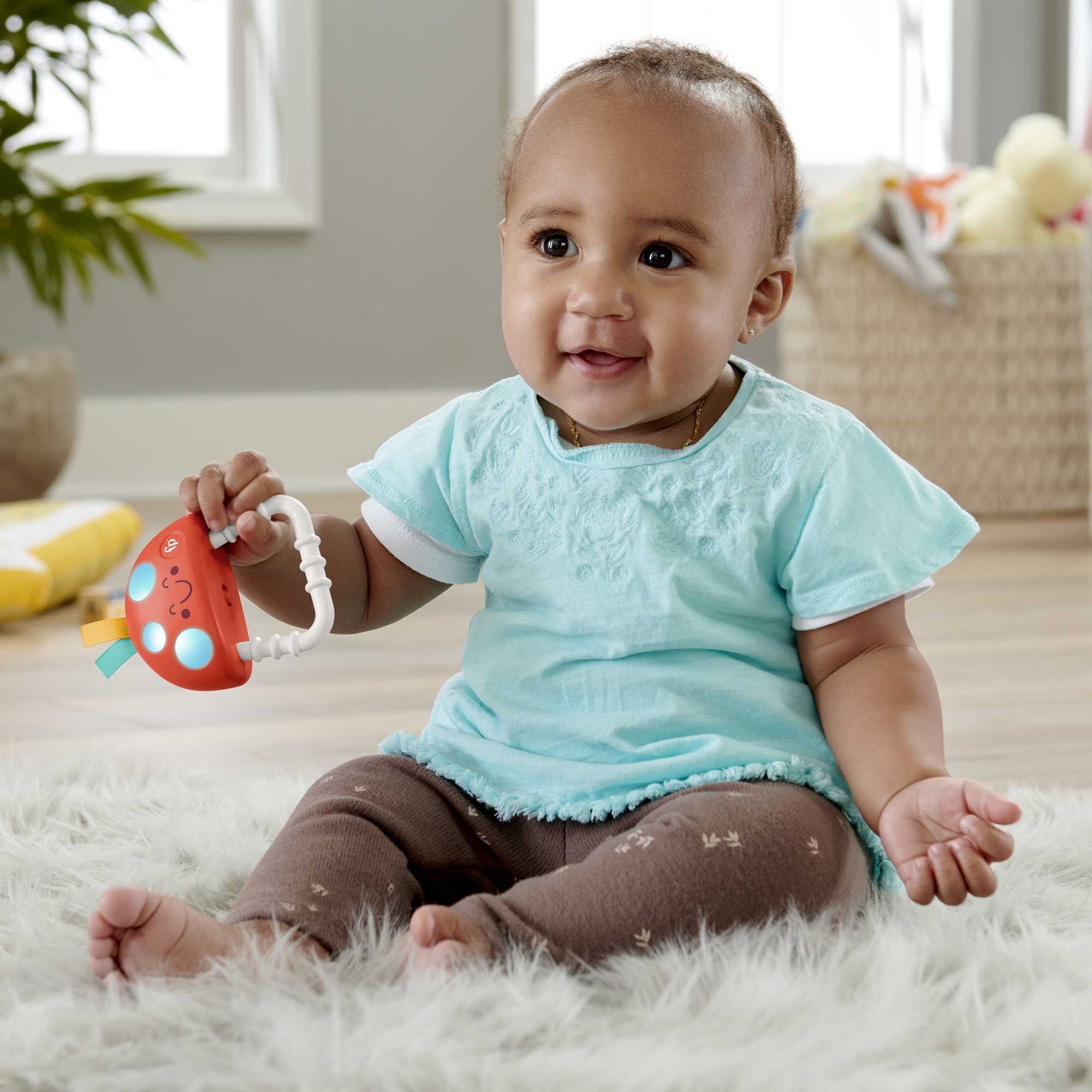 Погремушка-прорезыватель Fisher-Price Грибочек - Image 3