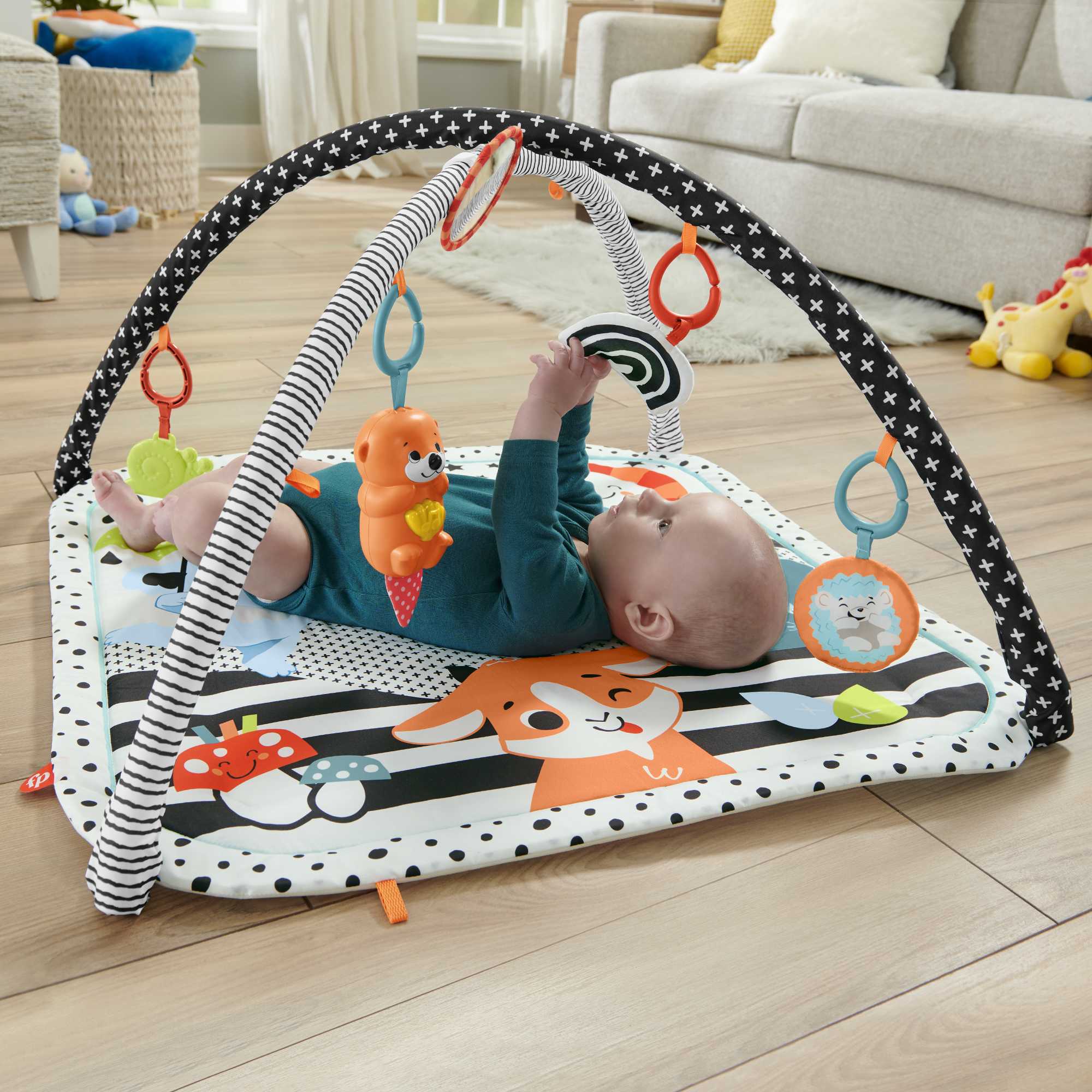 Коврик детский развивающий Fisher-Price Светись и расти - Image 4