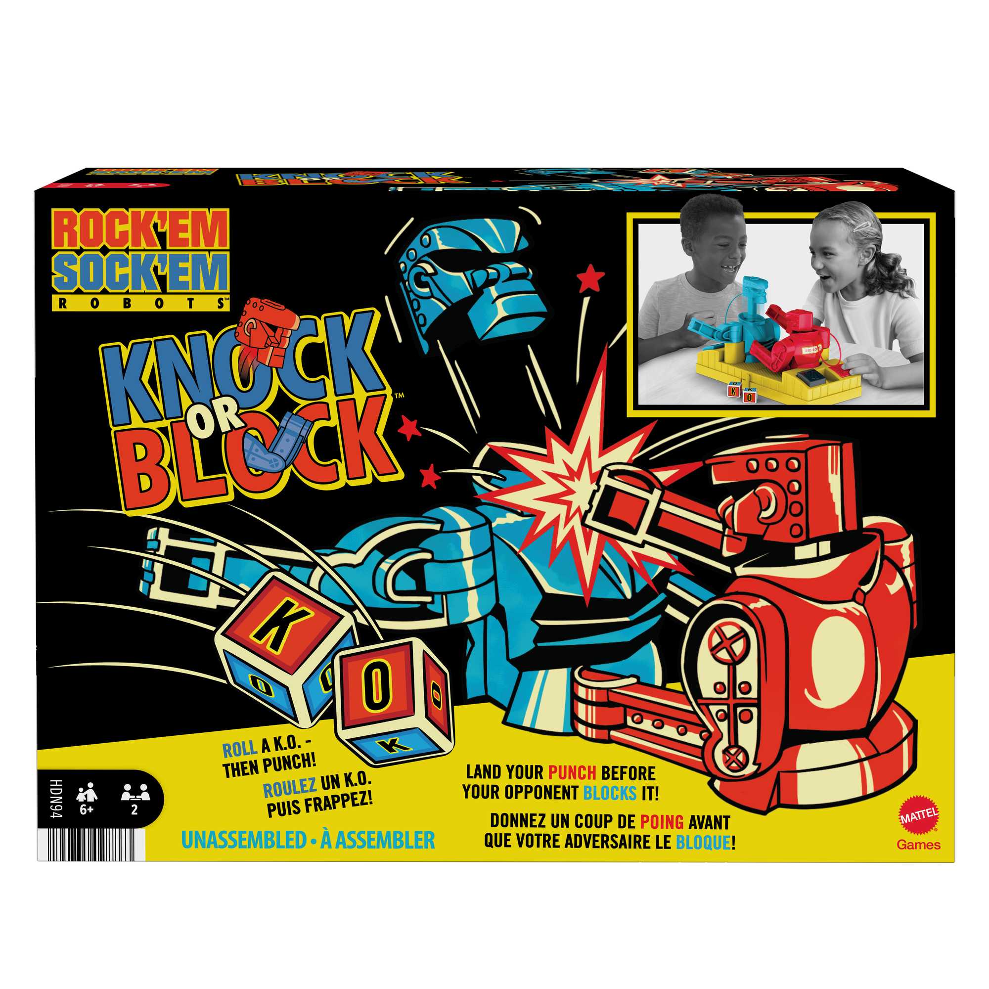 Rock 'Em Sock 'Em Robots Knock or Block - Image 6