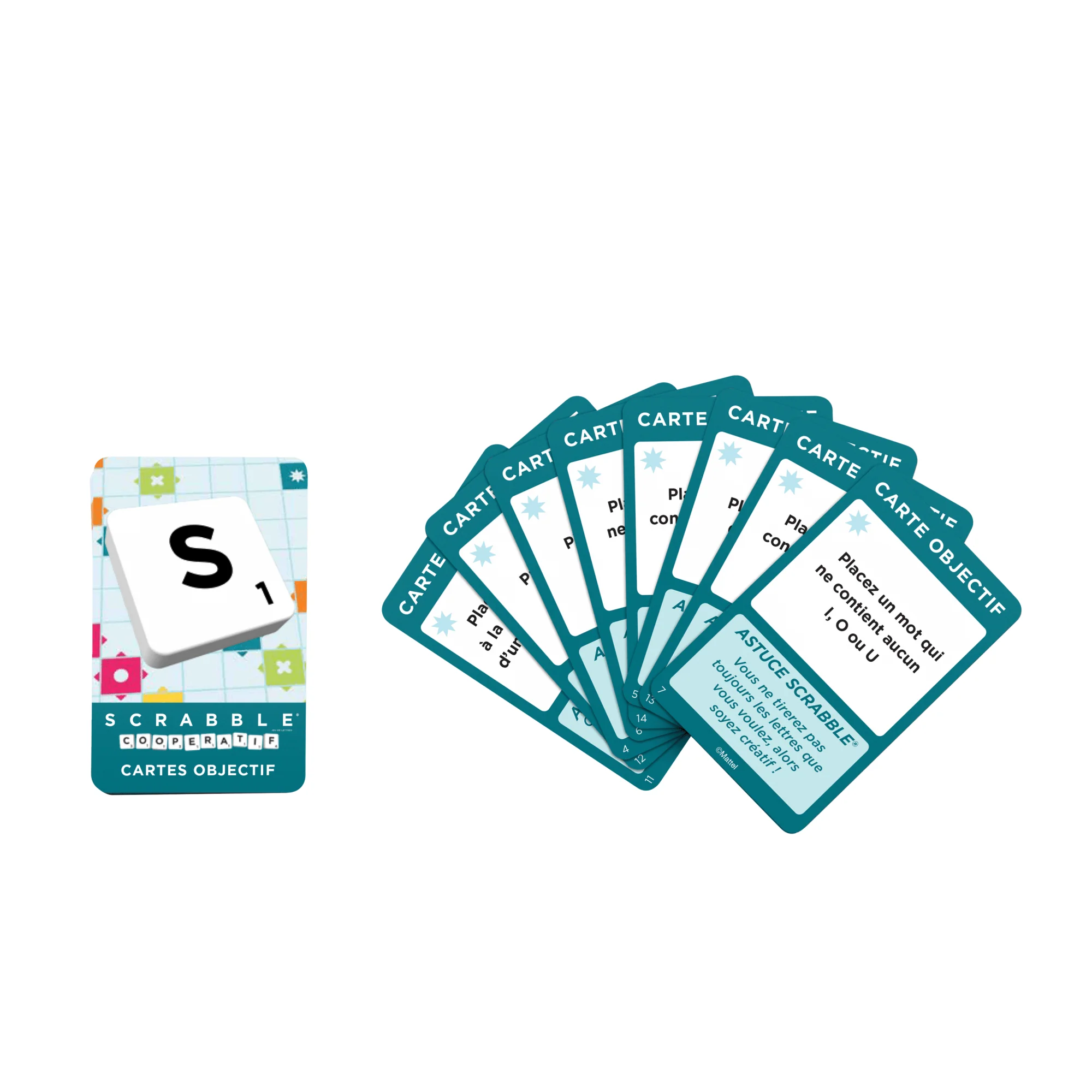 Mattel Games - Scrabble Classique 2 En 1 Avec Plateau Réversible - Jeu De Société - 8 Ans Et + - Image 6