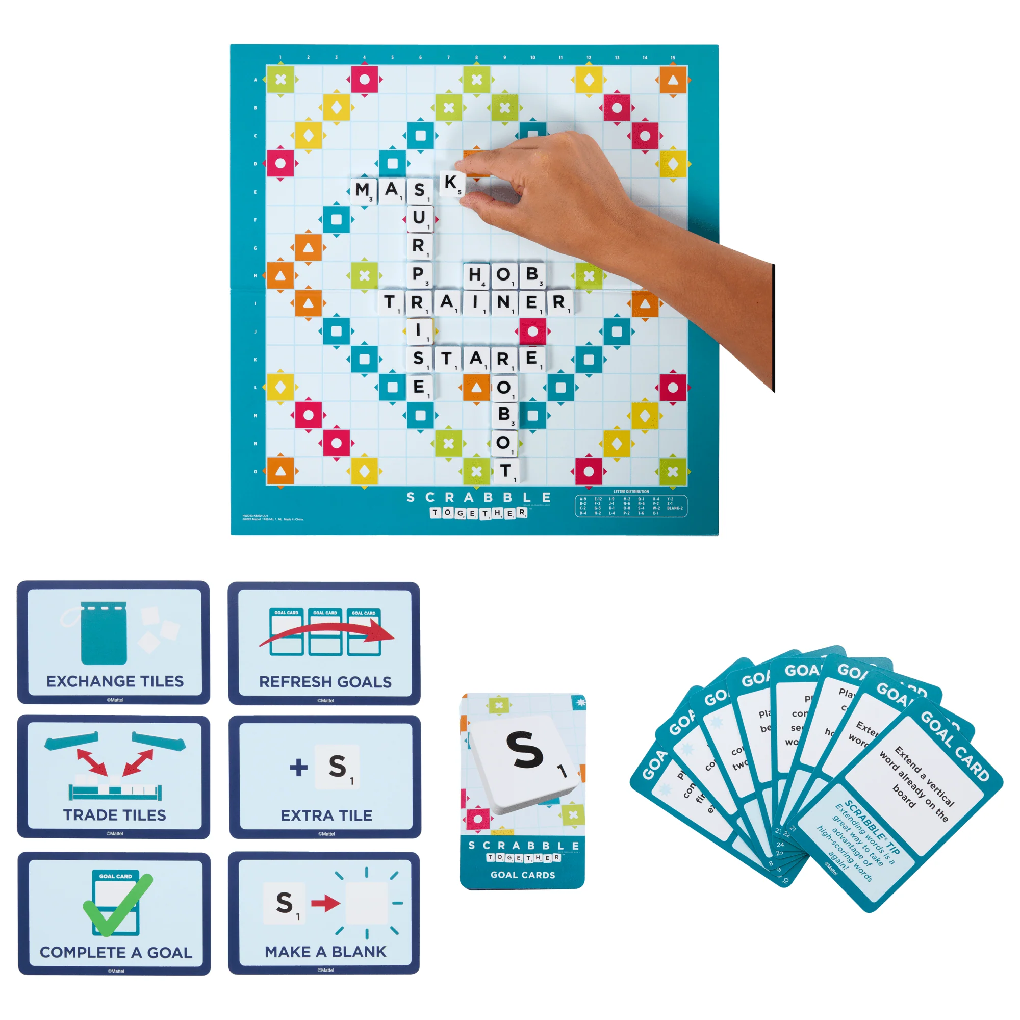 Mattel Games Juego De Mesa Scrabble Plus En Castellano - Image 3