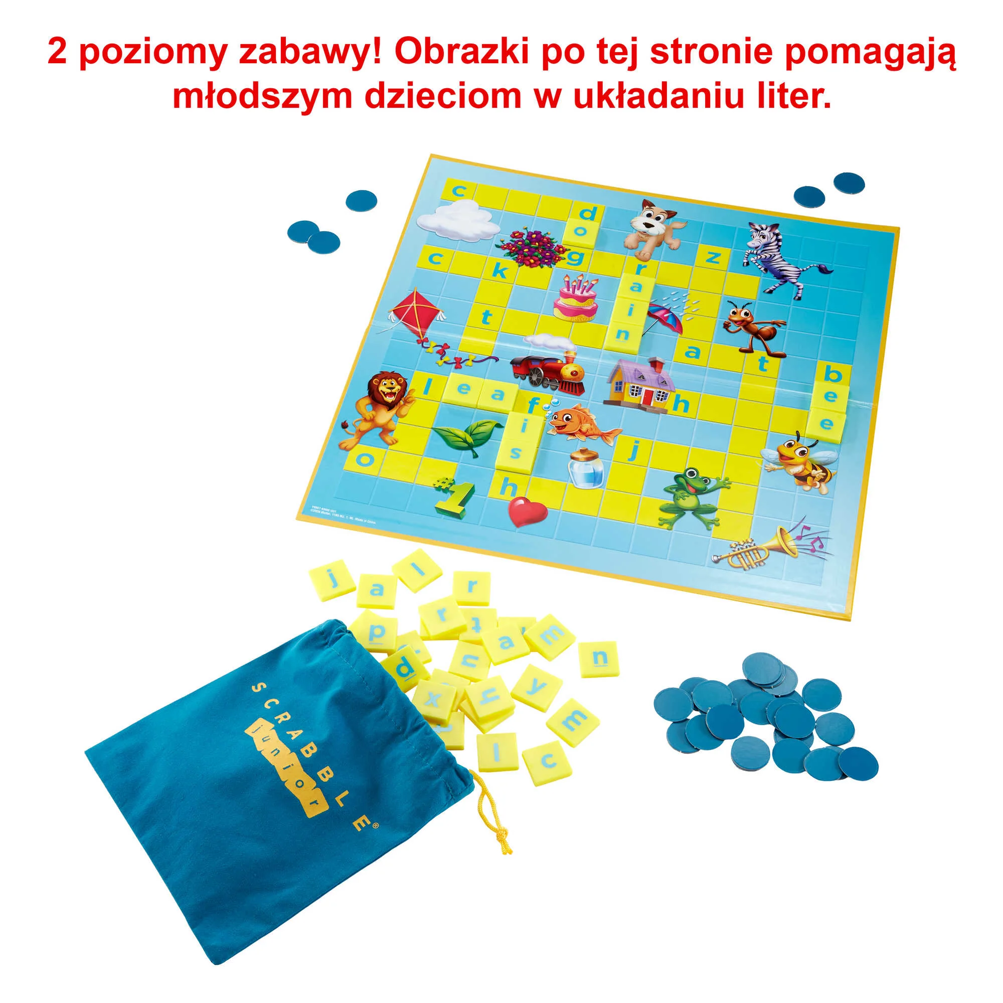 Scrabble® Junior Gra słowna dla dzieci - Image 2