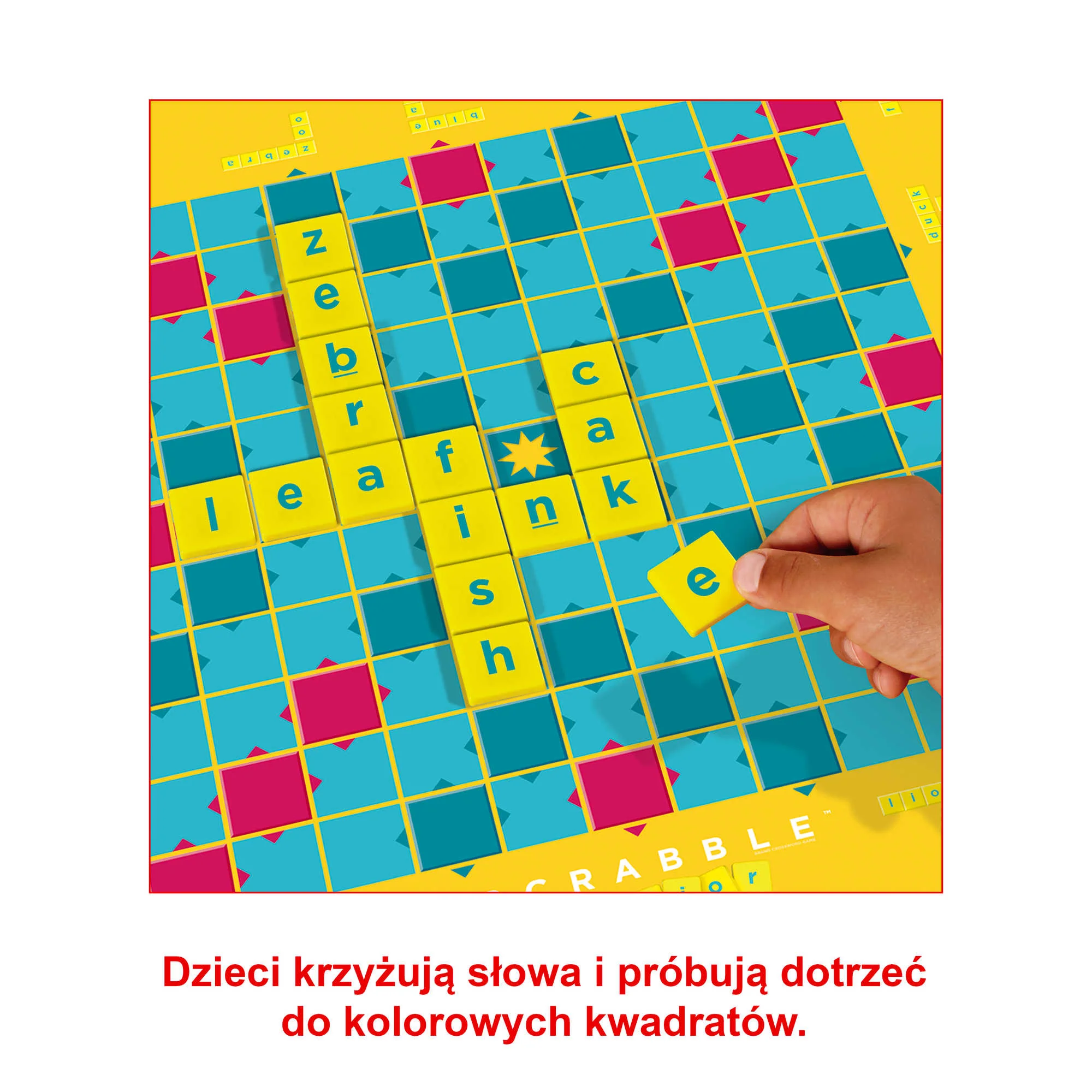 Scrabble® Junior Gra słowna dla dzieci - Image 4