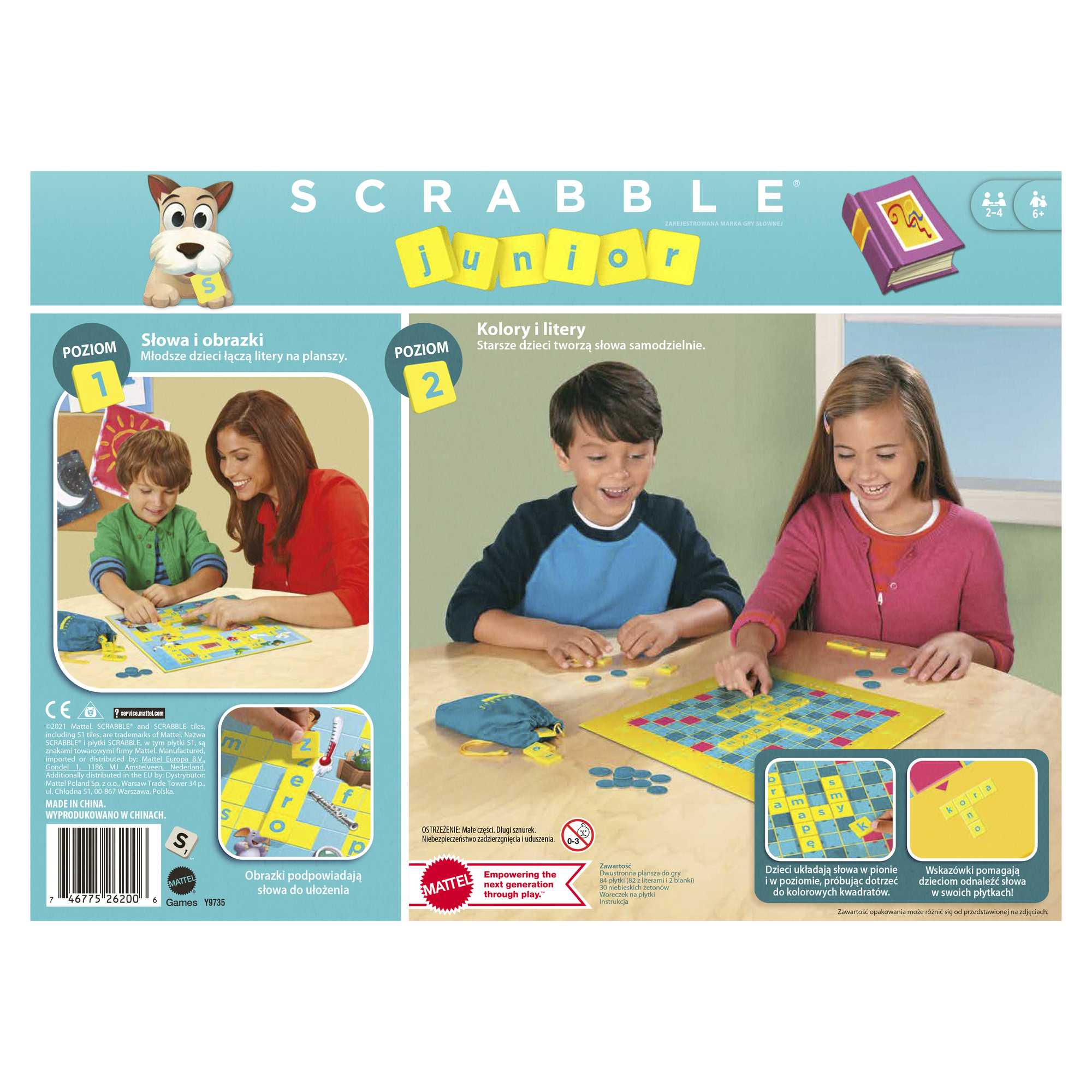 Scrabble® Junior Gra słowna dla dzieci - Image 7