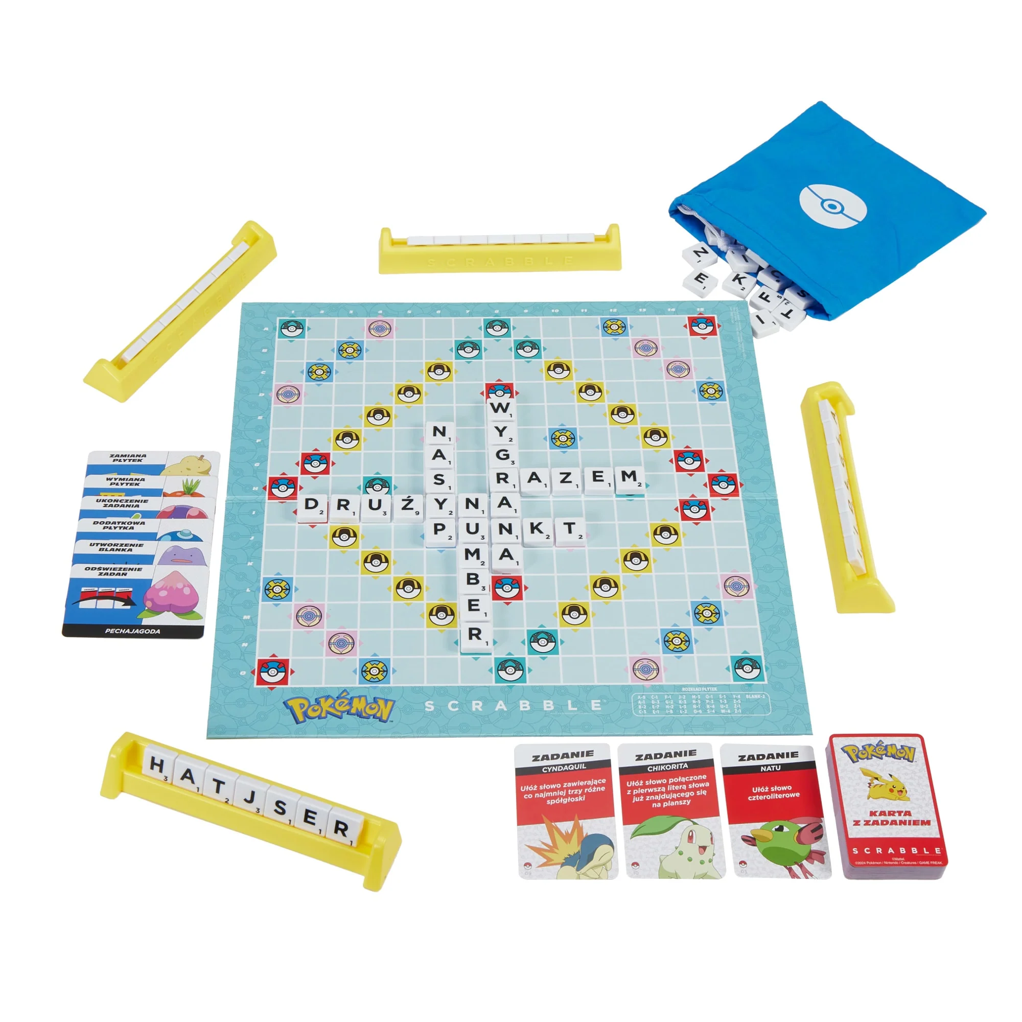 Scrabble Pokémon Gra w polskiej wersji językowej - Image 5