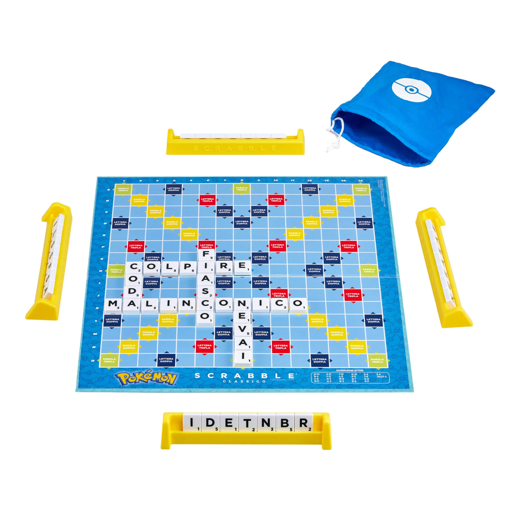 Scrabble Pokémon, Il Classico Gioco Da Tavolo Delle Parole Per Famiglie Con Due Modalità Di Gioco Per 2-4 Giocatori, Edizione Italiana - Image 5