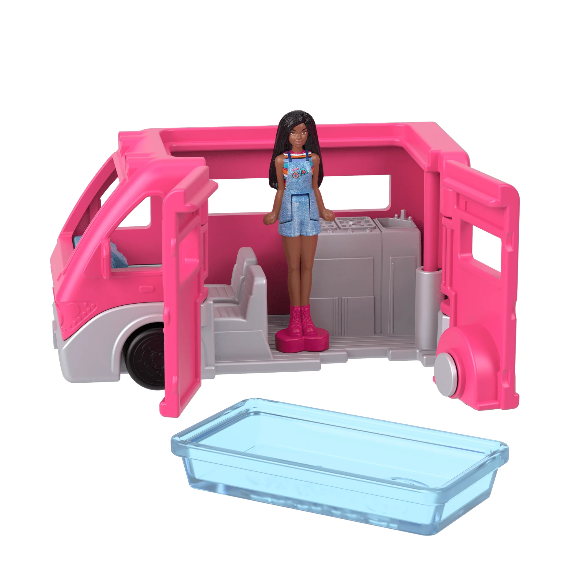 Set Bambola E Veicolo Barbie Mini Barbieland Con Bambola Da 3,8 Cm E Veicolo Giocattolo Iconico (I Modelli Possono Variare) - Image 5