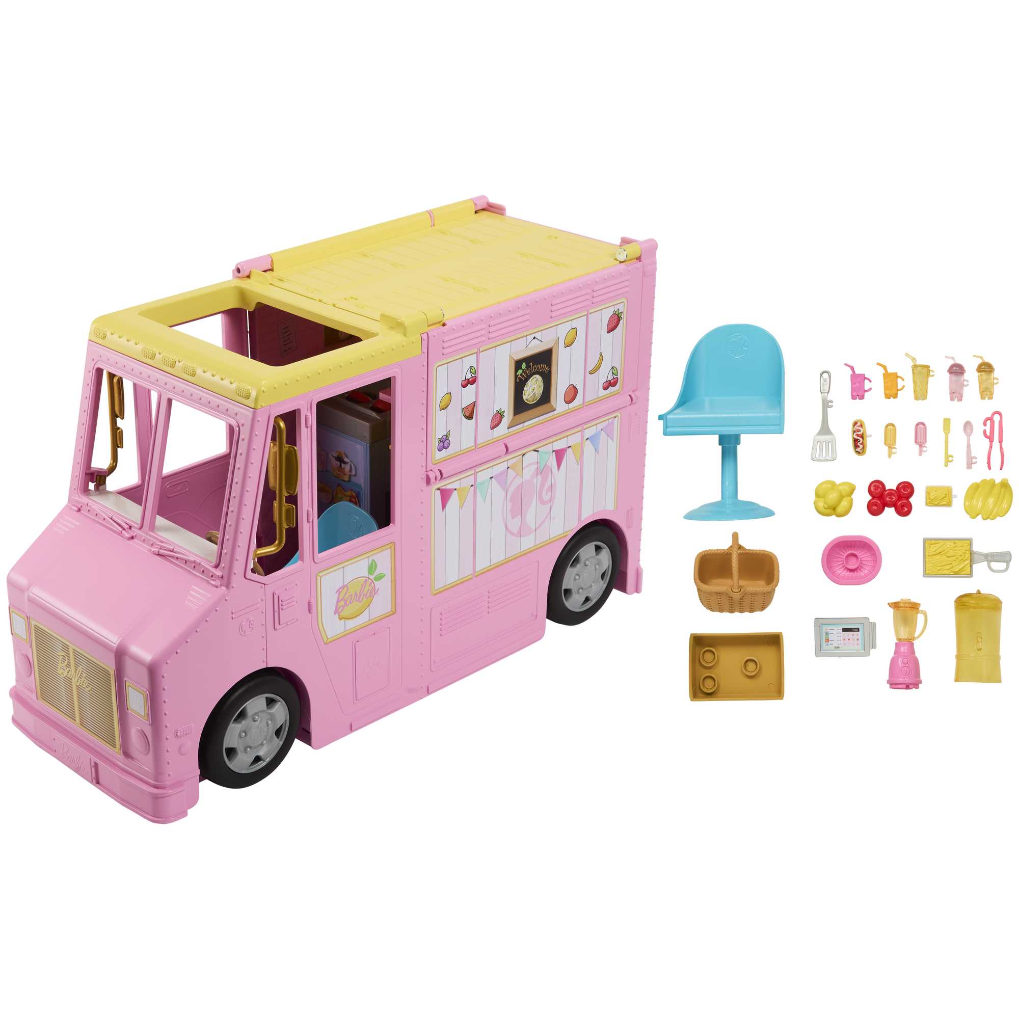 Σετ Barbie, Καντίνα Με Χυμούς Με 25 Κομμάτια