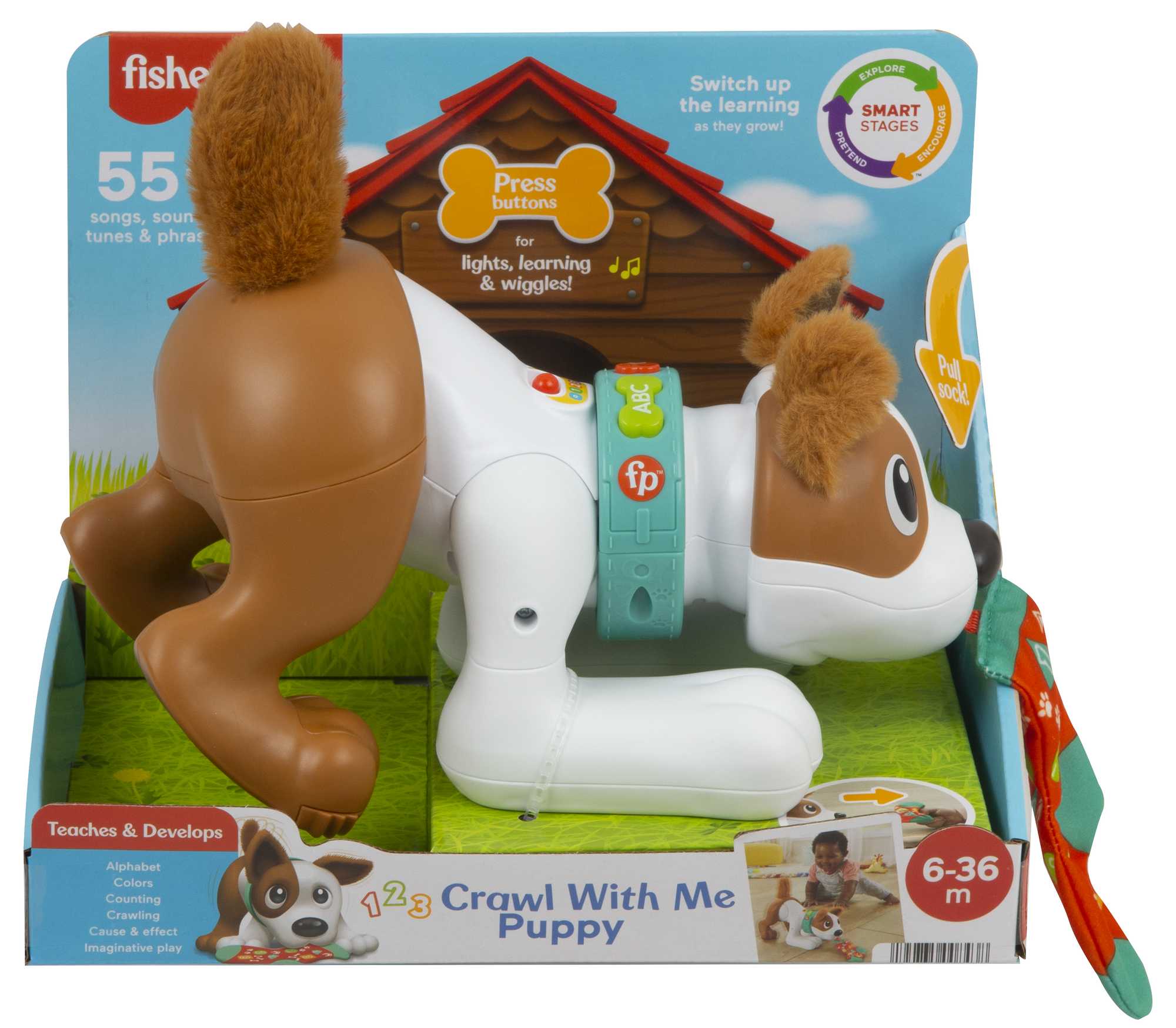 Игрушка Fisher-Price Щенок Ползи со мной - Image 6