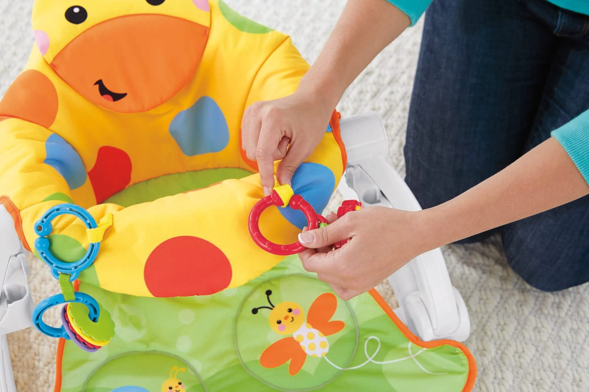 Sit-Me-Up Floor Seat with Tray - Image 3