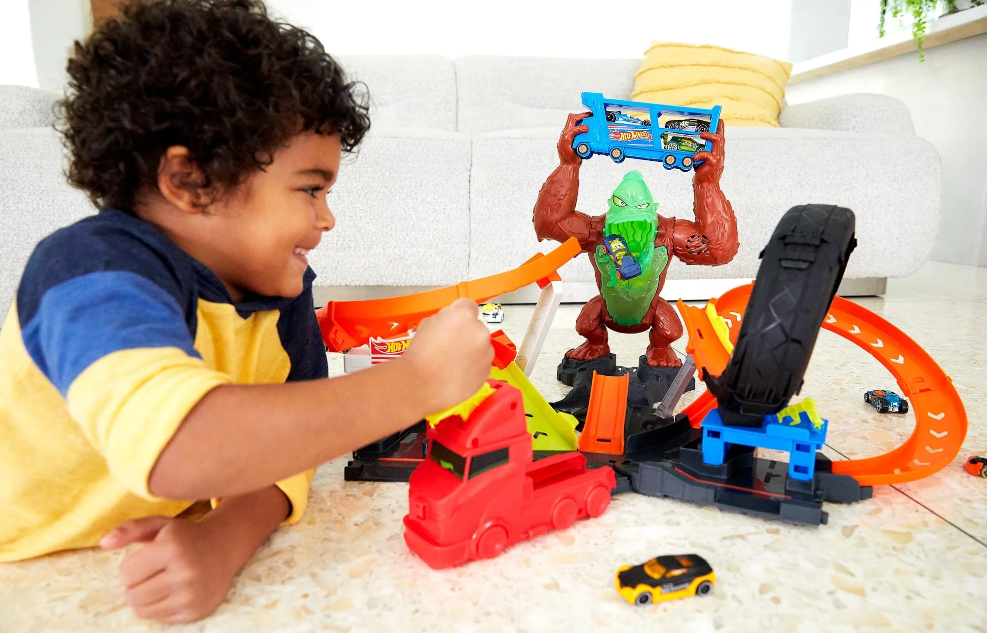 Набор игровой Hot Wheels Сити Атака бешеной гориллы - Image 2