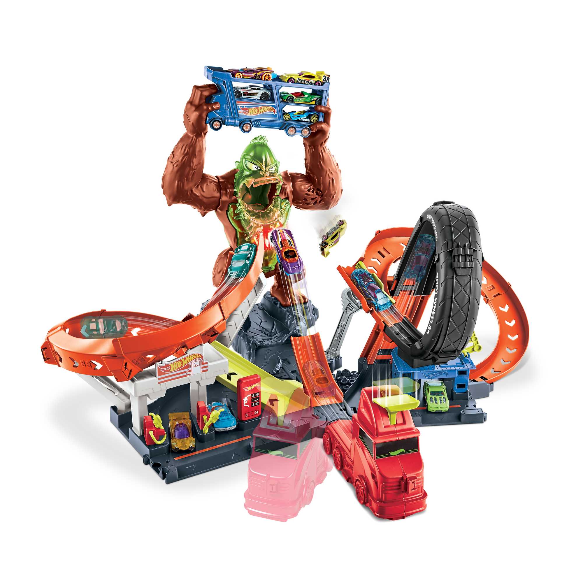 Набор игровой Hot Wheels Сити Атака бешеной гориллы - Image 5