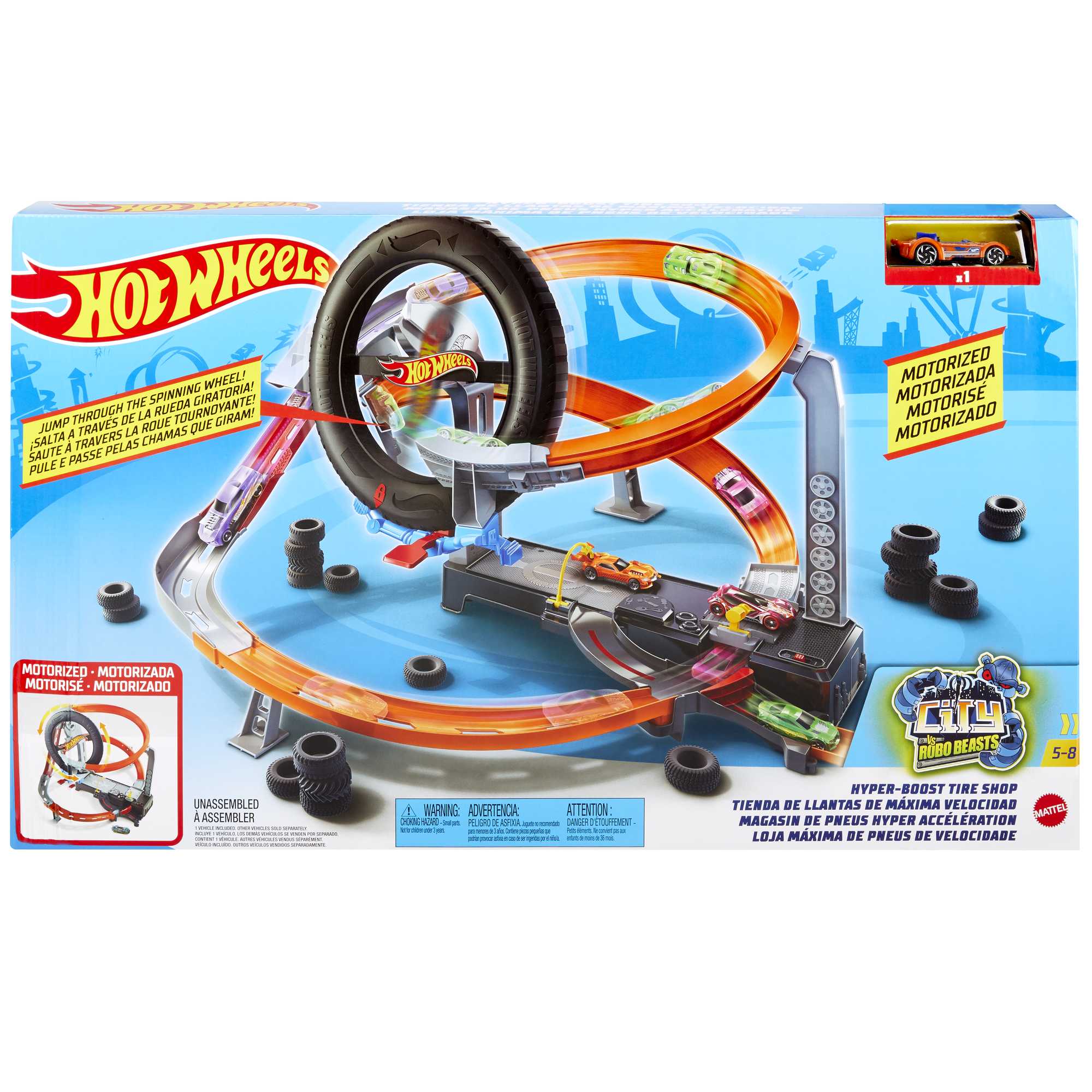 Набор игровой Hot Wheels Сити Шиномонтажная мастерская - Image 6