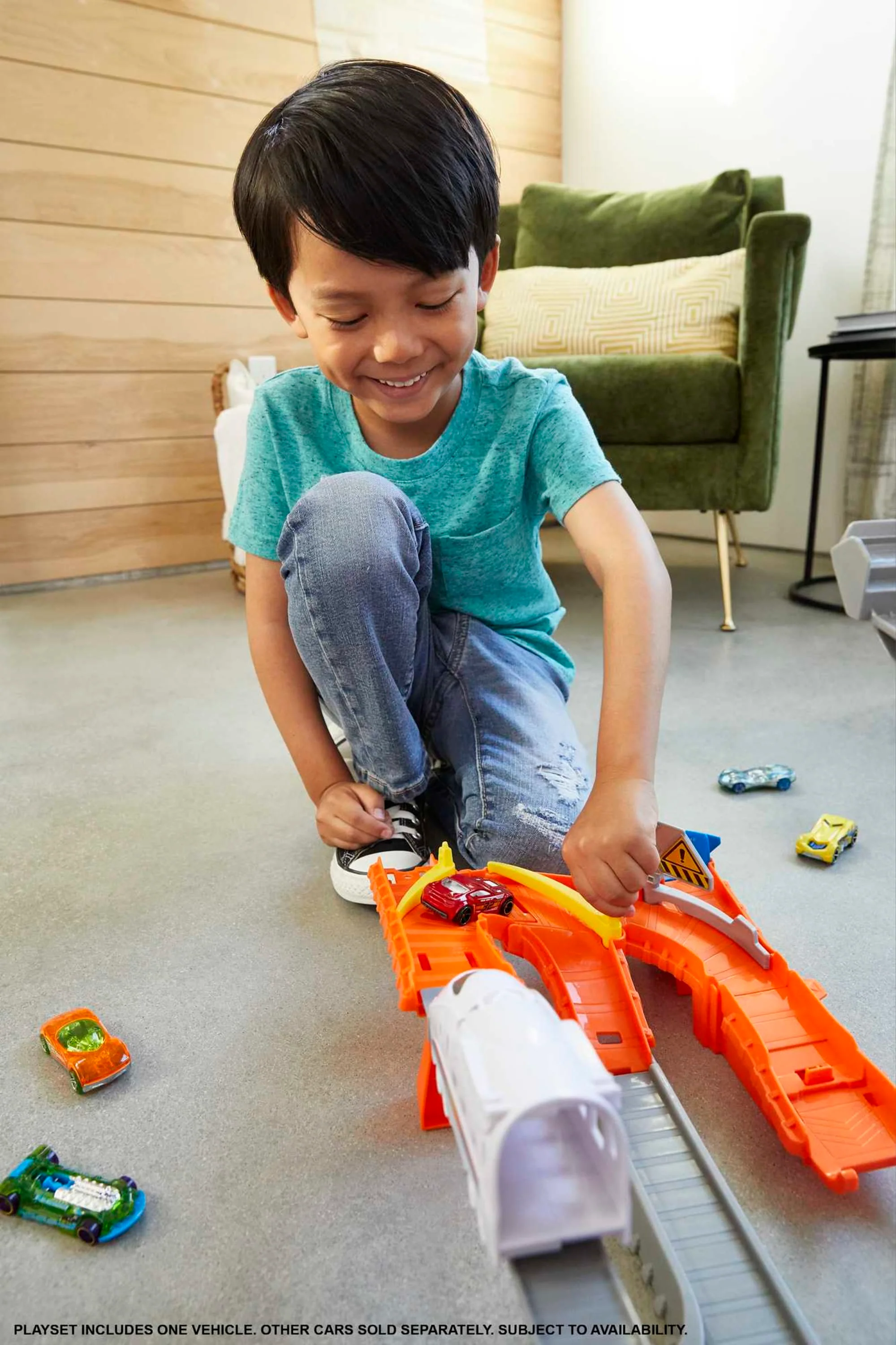 Набор игровой Hot Wheels Сити Скорый поезд - Image 2