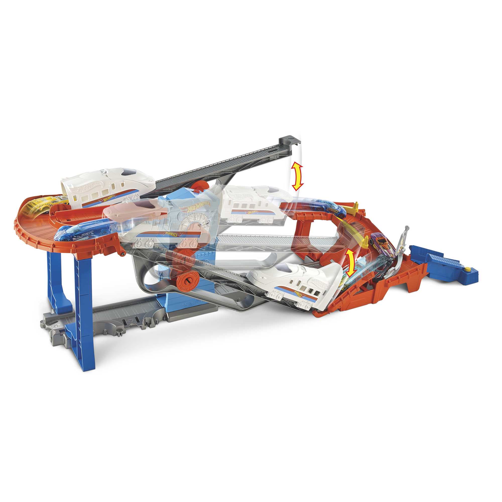 Набор игровой Hot Wheels Сити Скорый поезд - Image 3